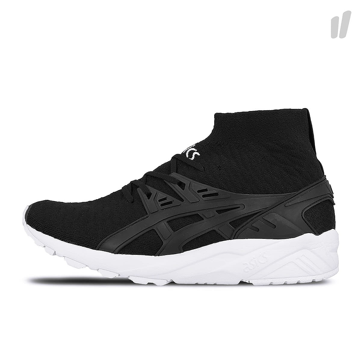 Asics gel kayano trainer knit mt Black-Black Mid Top Sneakers H7P4N 9090 | Overkill