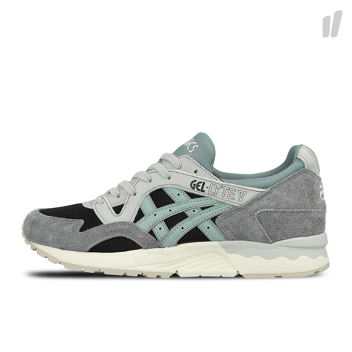 Asics gel lyte v Black-Blue Surf Low Top Sneakers H805L 9046 | Overkill