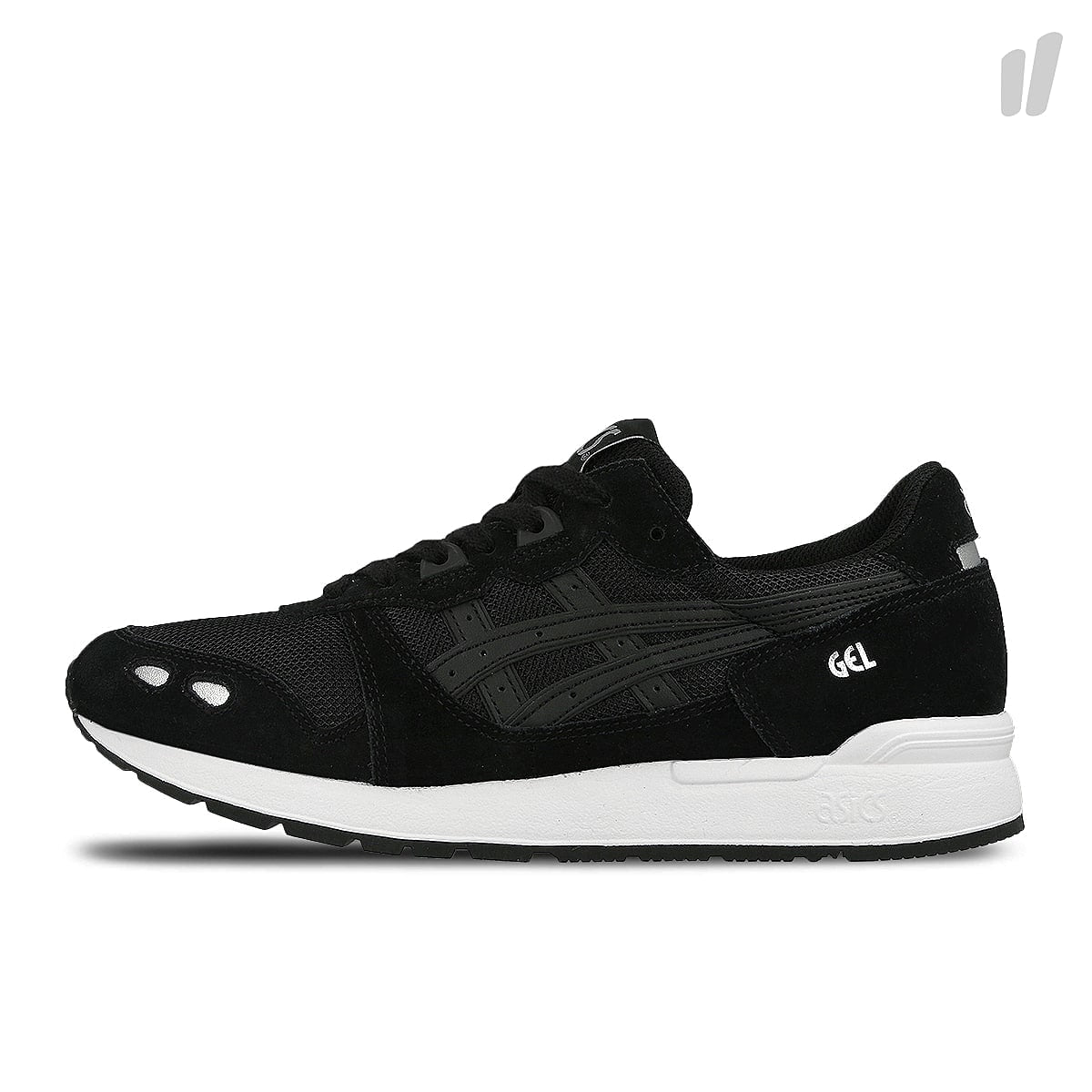 Asics gel lyte Black / Black Low Top Sneakers H8C0L 9090 | Overkill