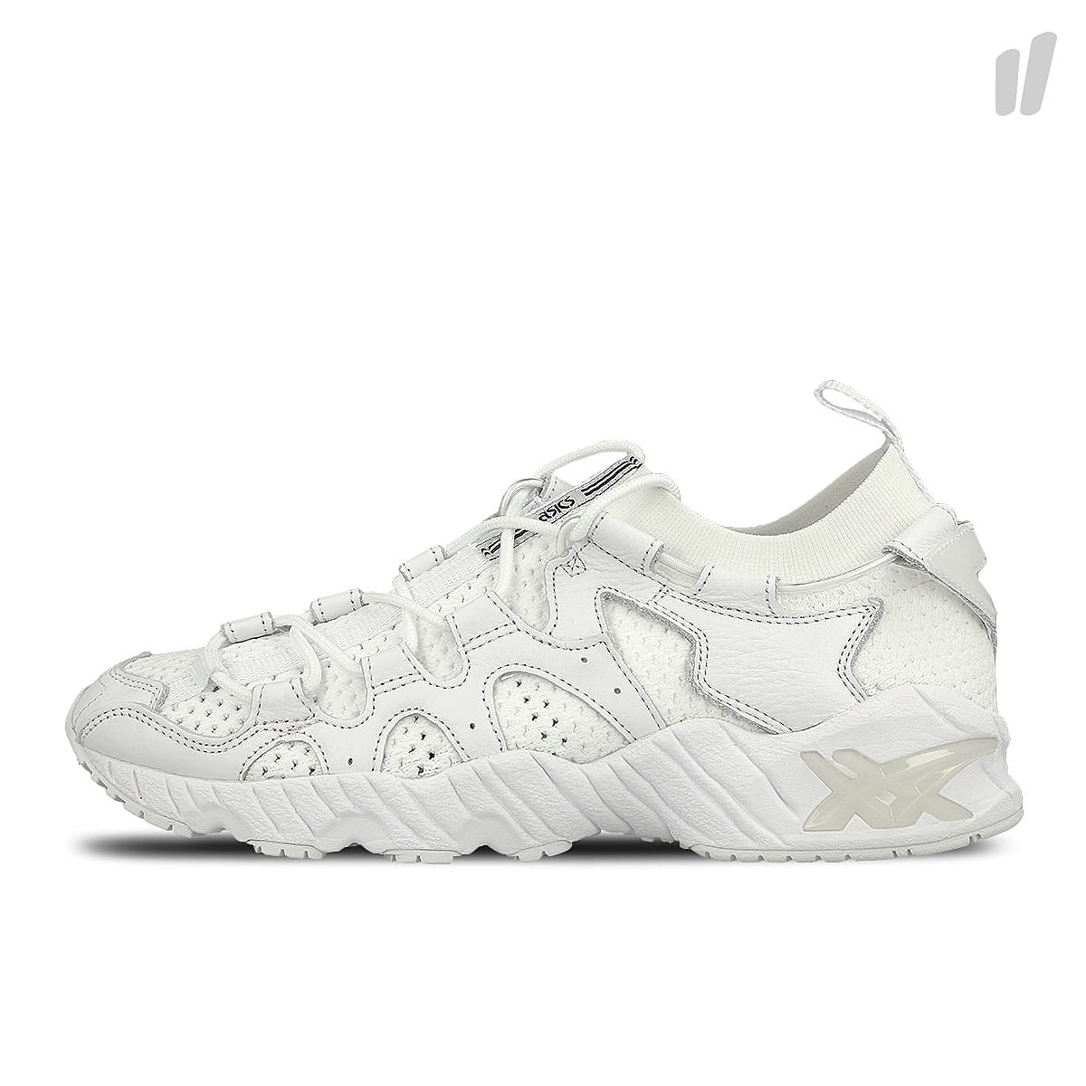Asics gel mai knit White / White Low Top Sneakers H8G3N 0101 | Overkill