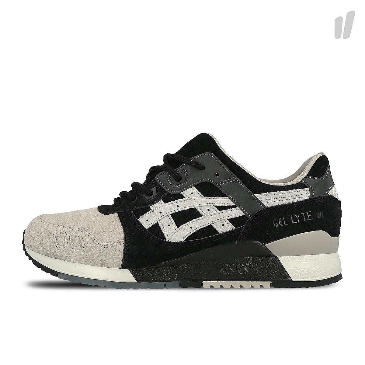 Asics gel lyte iii Black-Cool Grey Low Top Sneakers H8M4K 9002 | Overkill