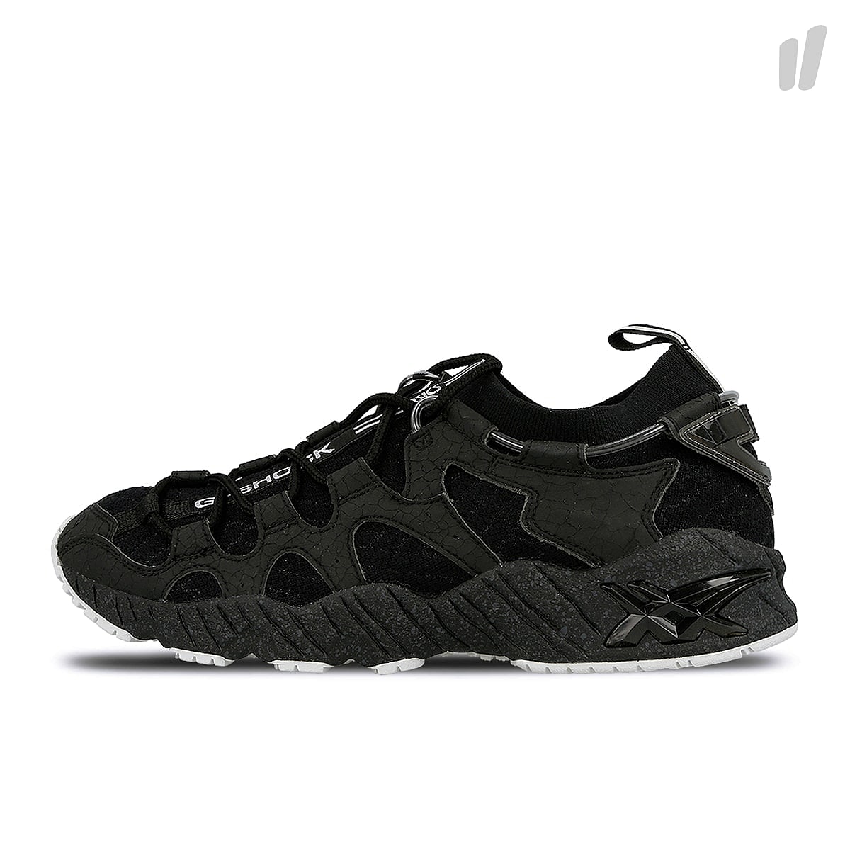 Asics gel mai knit Black / Black Low Top Sneakers H8P2N 9090 | Overkill