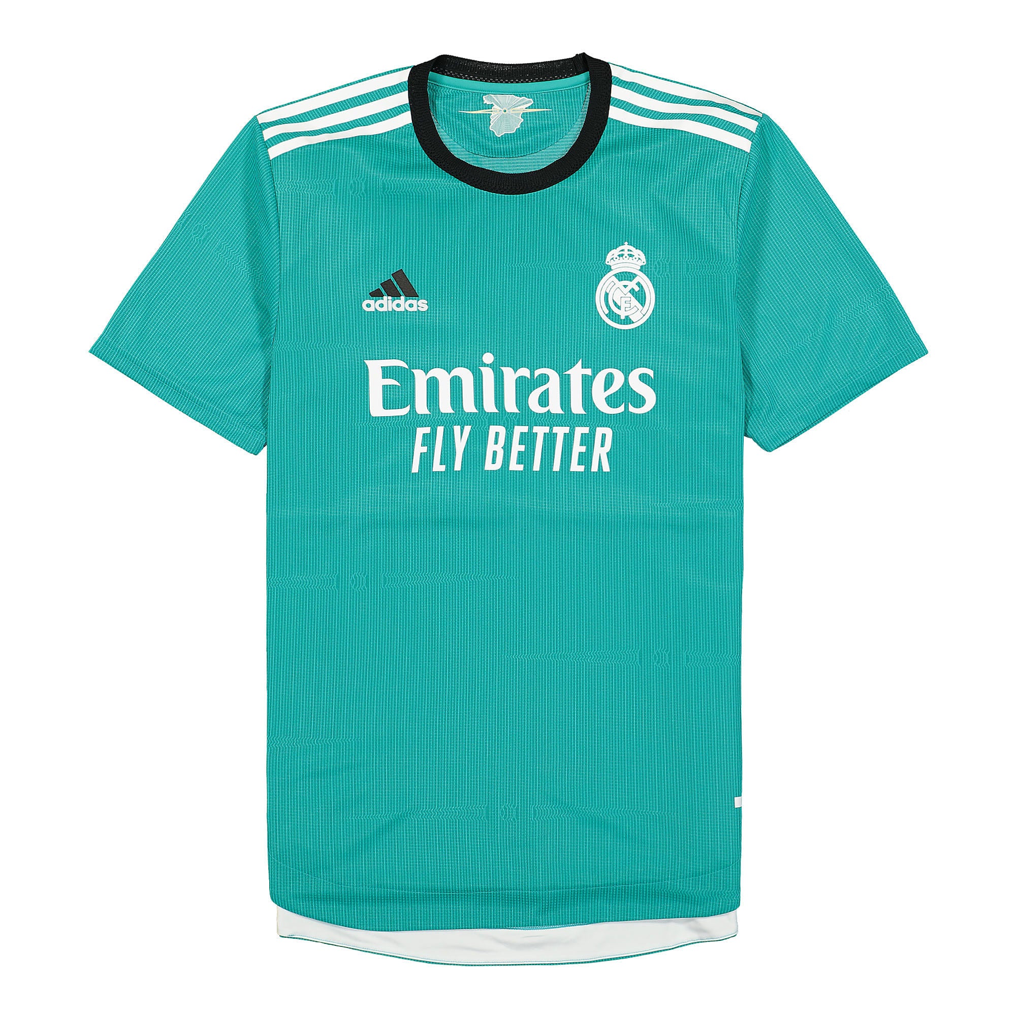 adidas Real Madrid 21/22 Third Authentic Jersey Hi-Res Aqua T-Shirts HA0088 | Overkill