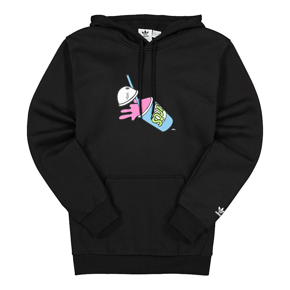 adidas The Simpsons x adidas SQSH Hoodie Black Hoodies HA5813 | Overkill