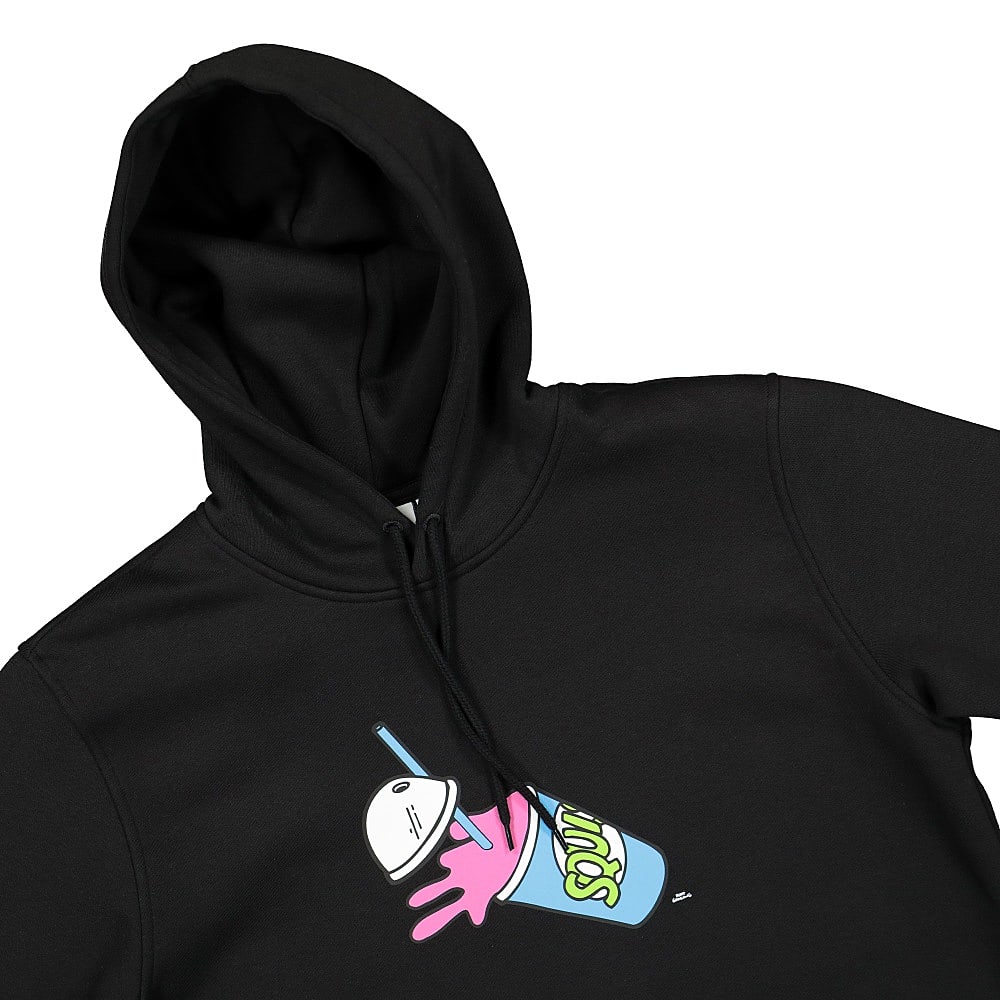 adidas The Simpsons x adidas SQSH Hoodie Black Hoodies Close-up | Overkill