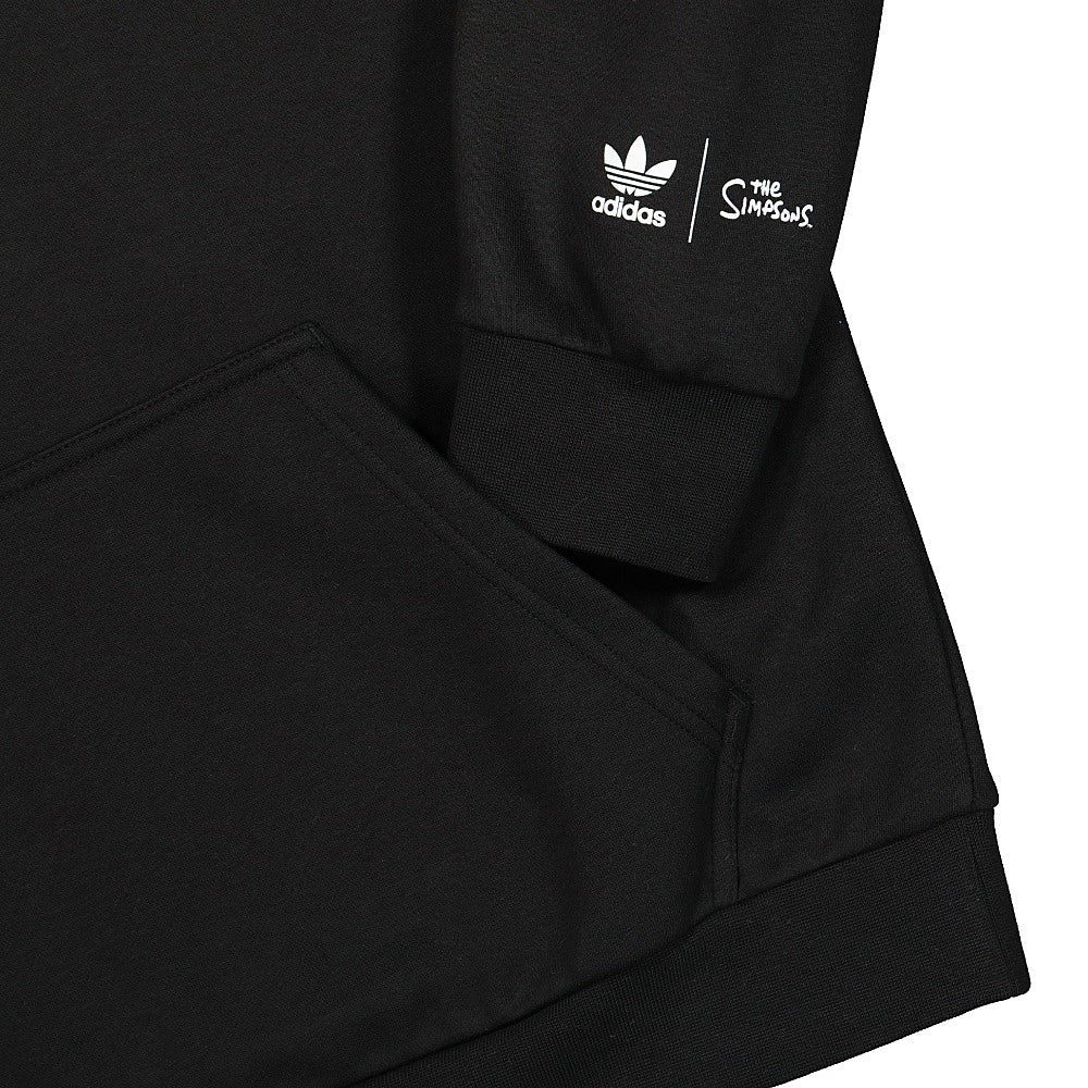 adidas The Simpsons x adidas SQSH Hoodie Black Hoodies Detailfoto | Overkill