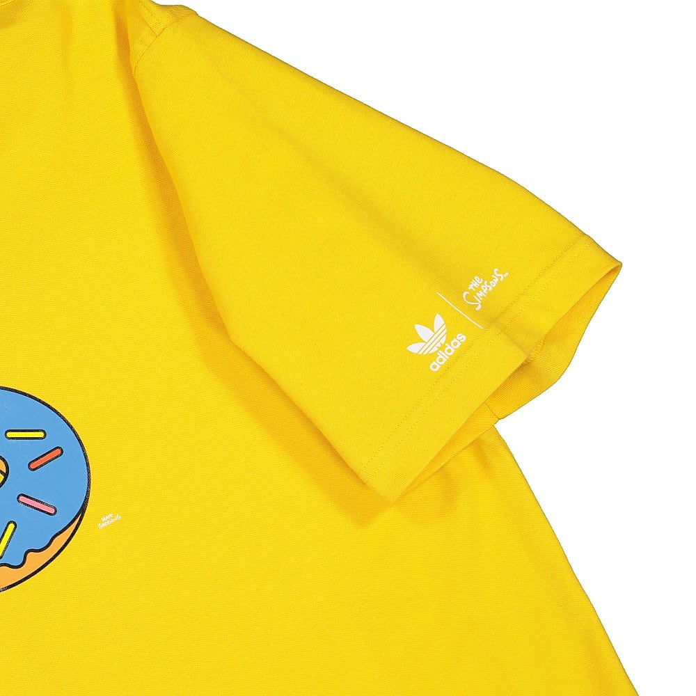 adidas The Simpsons x adidas Doh Tee Super Yellow T-Shirts Detailfoto | Overkill