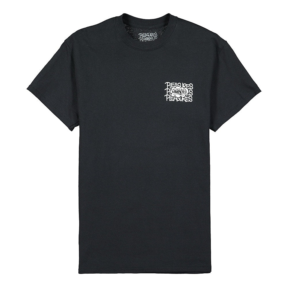 Pleasures Studies T-Shirt Black T-Shirts HAZE001 | Overkill