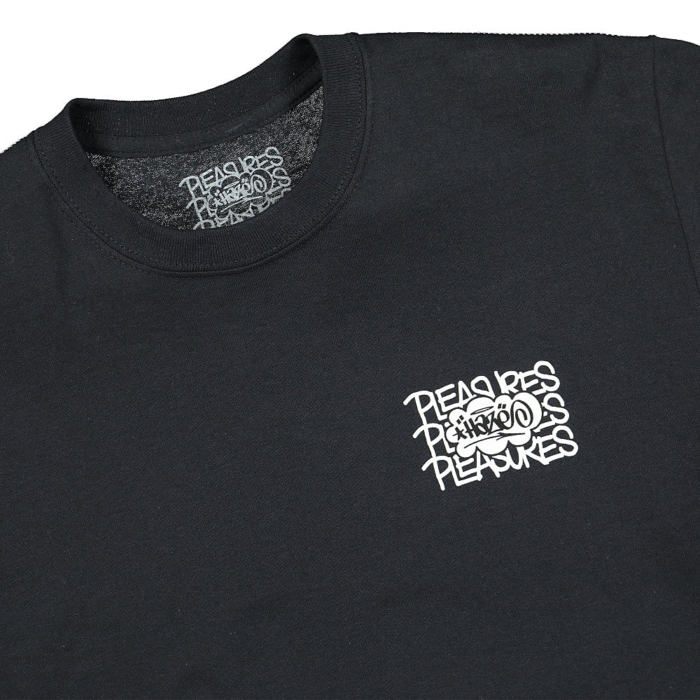 Pleasures Studies T-Shirt Black T-Shirts Material | Overkill