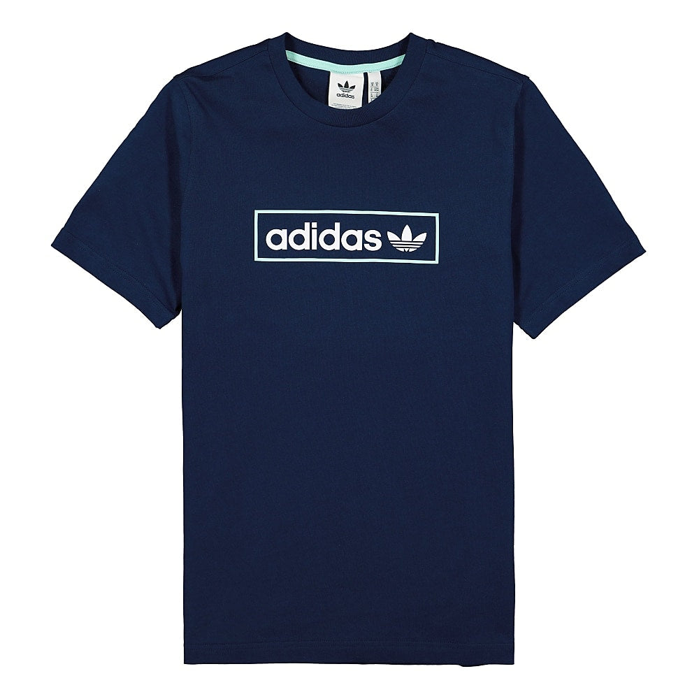 adidas Linear Logo Tee Collegiate Navy T-Shirts HB1817 | Overkill