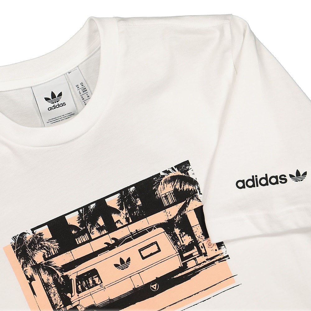 adidas Photo Tee White T-Shirts Close-up | Overkill