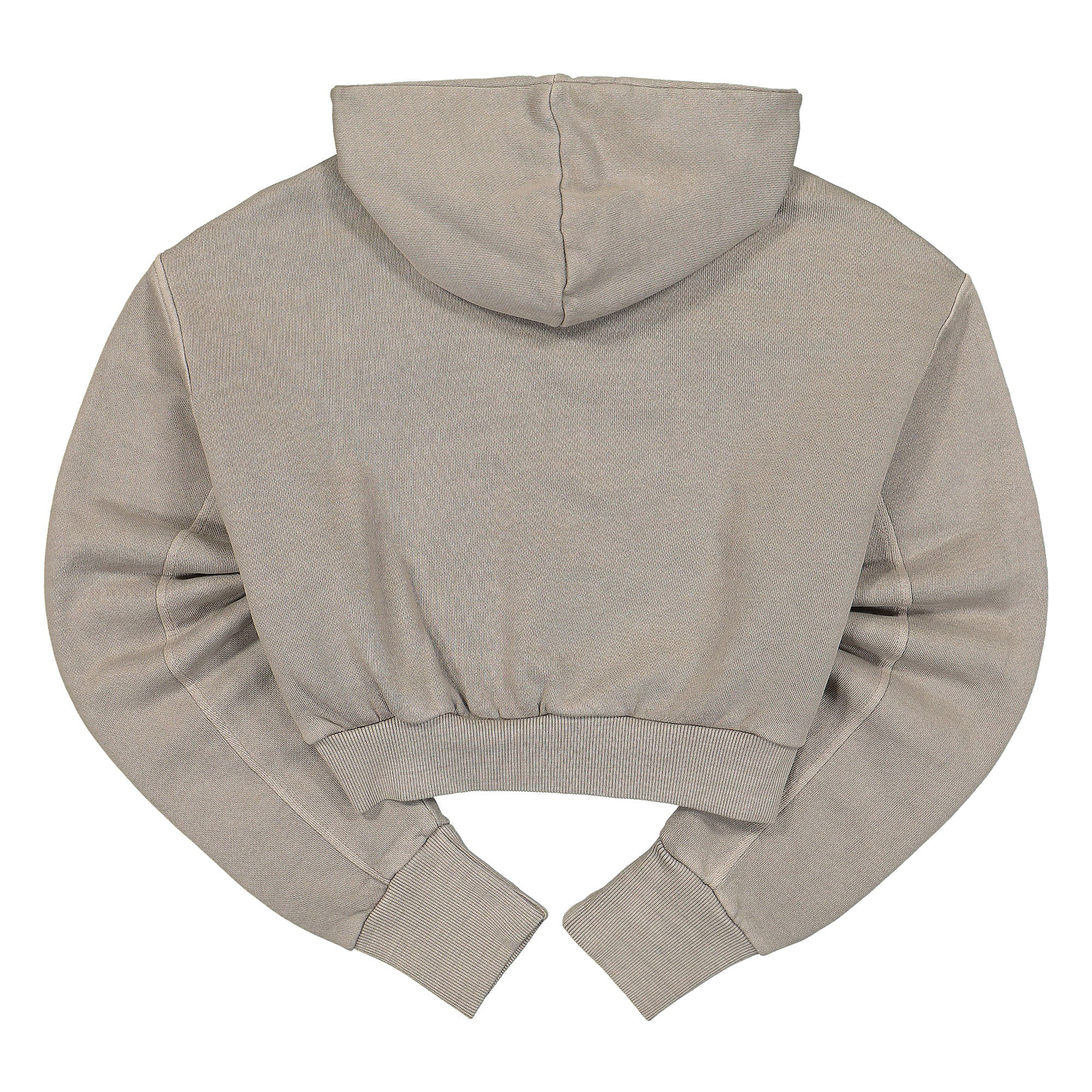 Reebok Wmns Classic ND Crop Hoodie Boulder Grey Hoodies Material | Overkill
