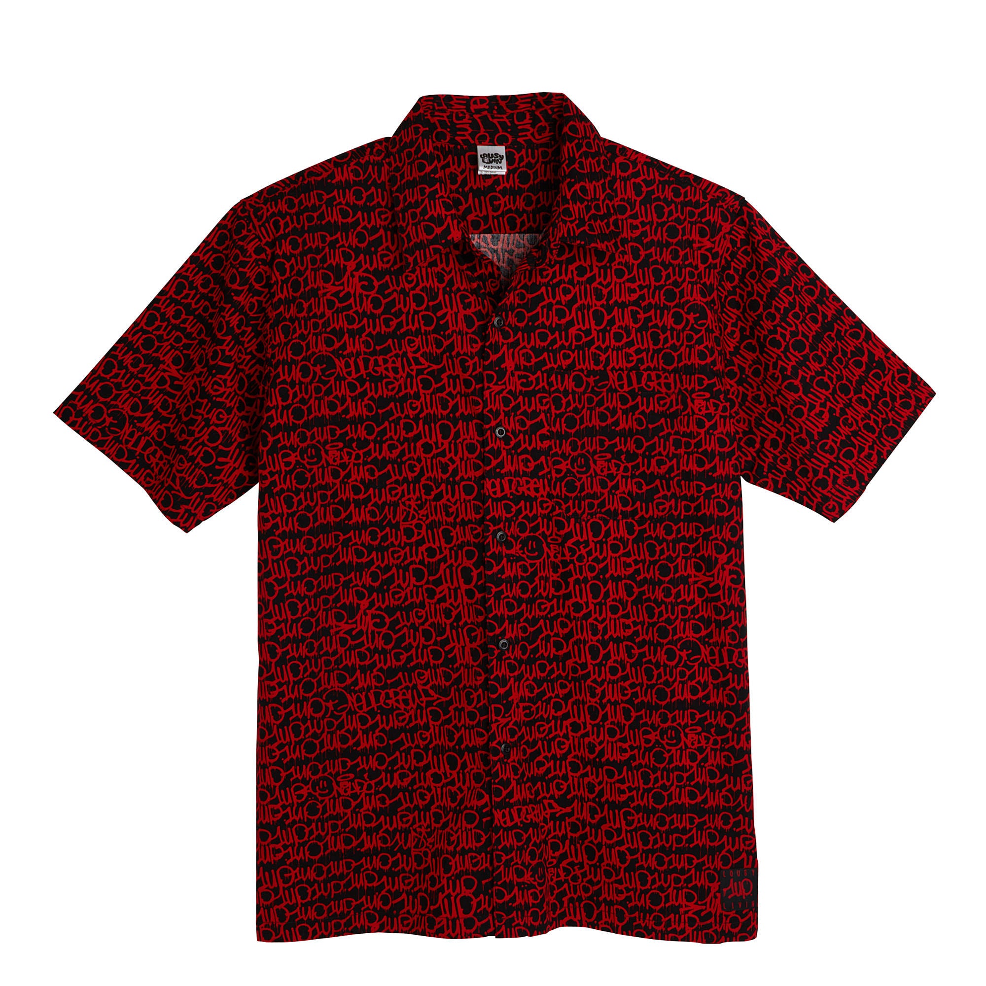 1UP x Lousy Livin Shirt OneUp 3.0 Black Shirts | Overkill