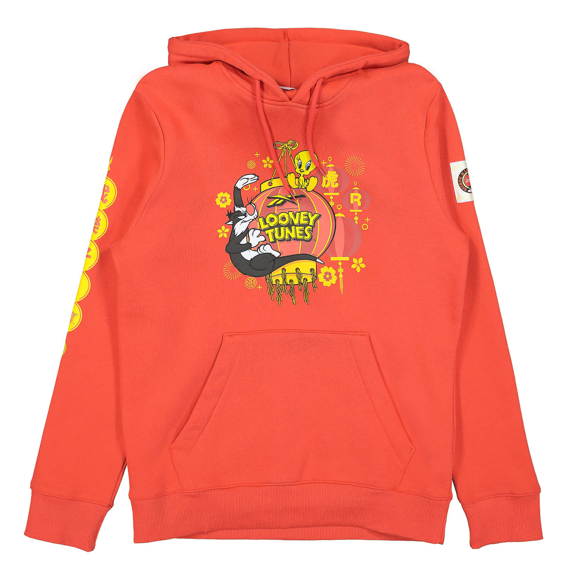 Reebok Looney Tunes x Reebok Hooded Sweatshirt Dynamic Red Hoodies HG1511 | Overkill
