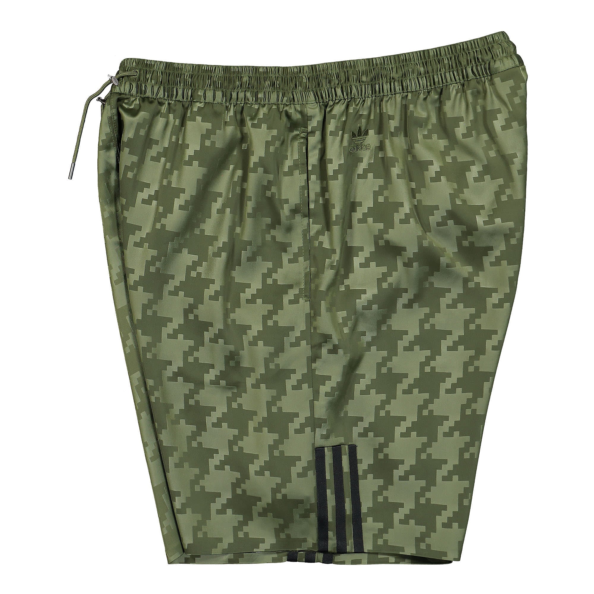 adidas Ivy Park x adidas Satin Short Wild Pine Shorts Close-up | Overkill