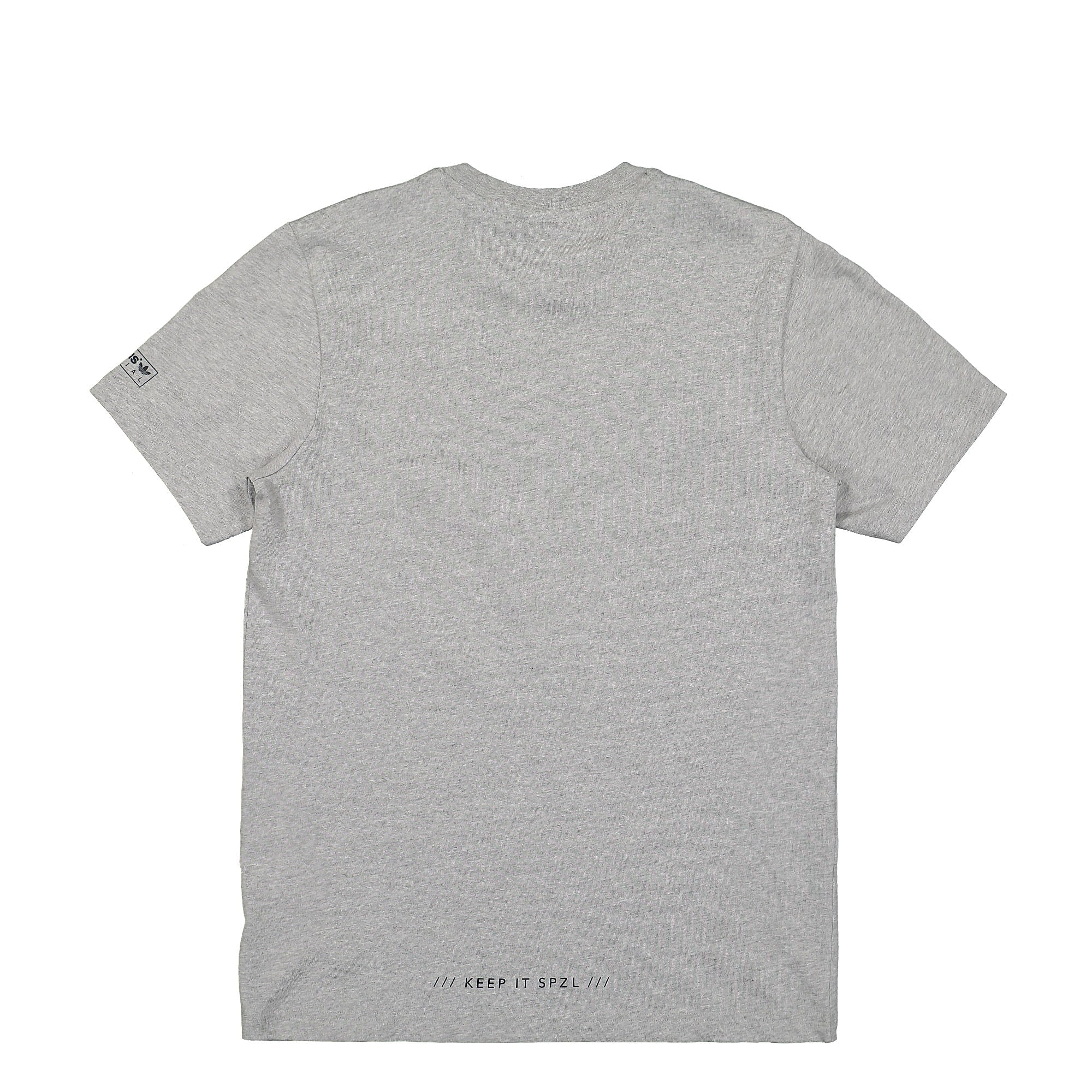 adidas SPZL Mod Trefoil Tee Grey T-Shirts Material | Overkill