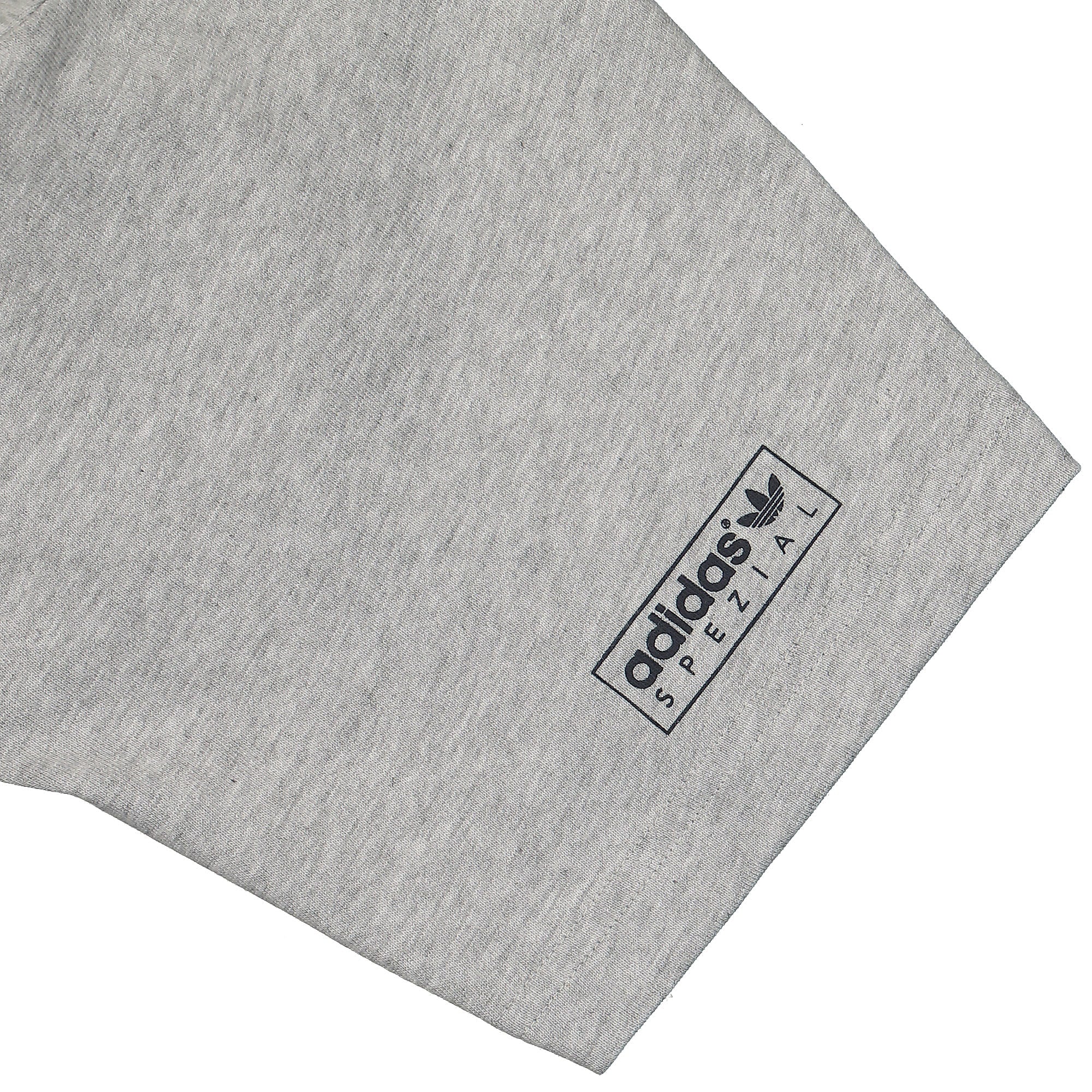 adidas SPZL Mod Trefoil Tee Grey T-Shirts Detailfoto | Overkill