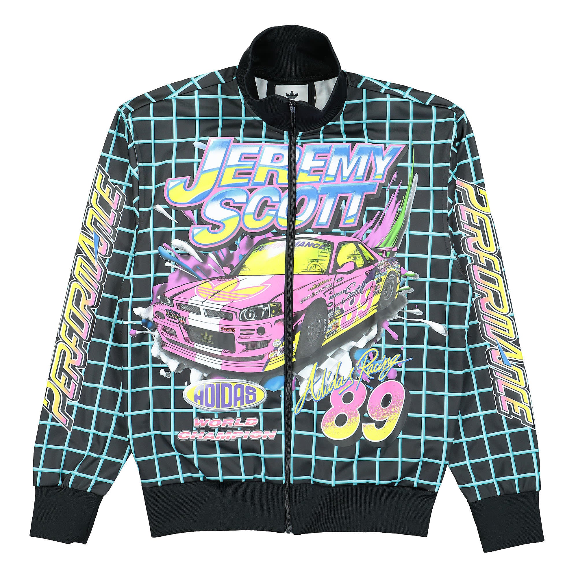 adidas Jeremy Scott x adidas Rally Track Top Black Track Jackets HG6509 | Overkill