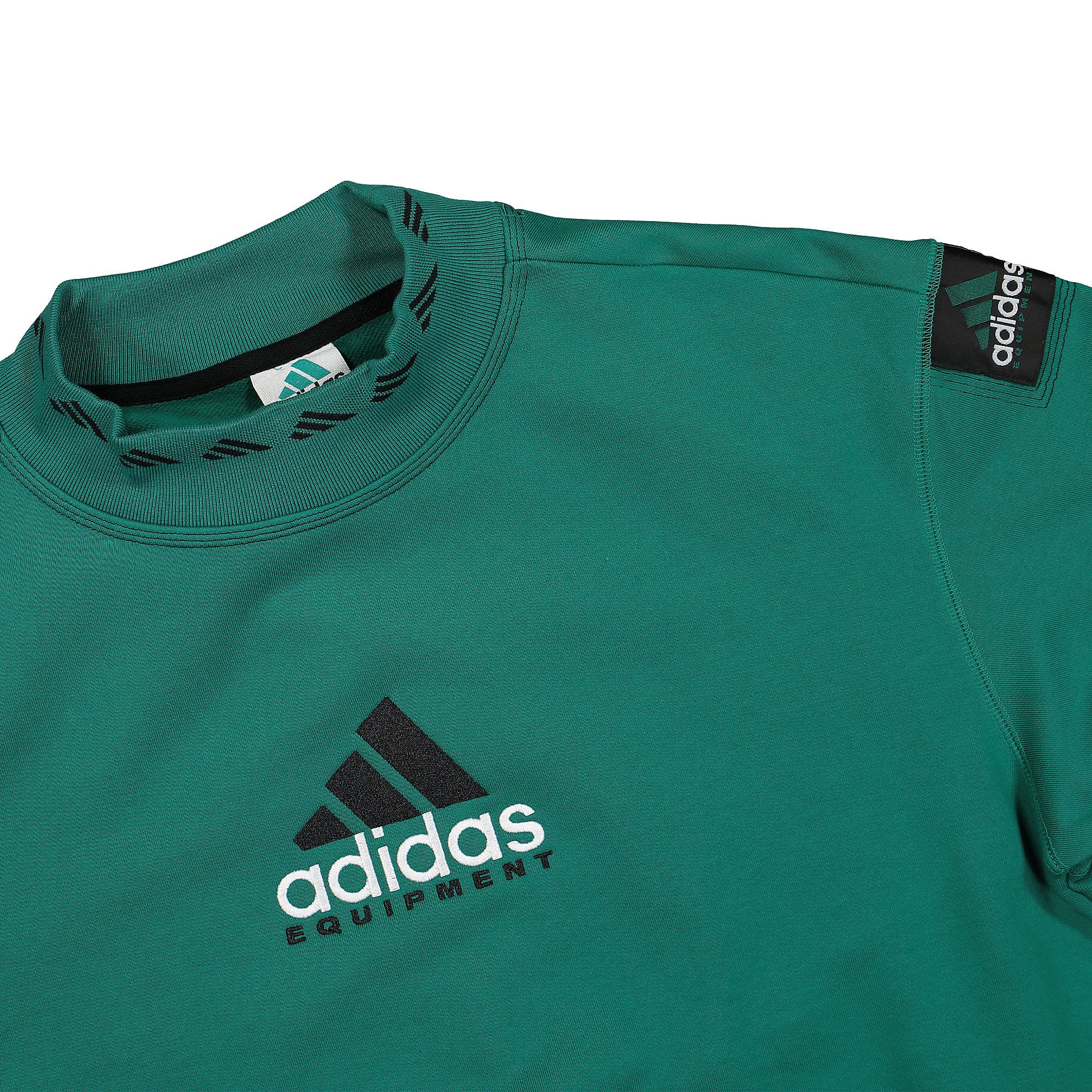 adidas Consortium Equipment Crewneck Sub Green Sweatshirts Close-up | Overkill