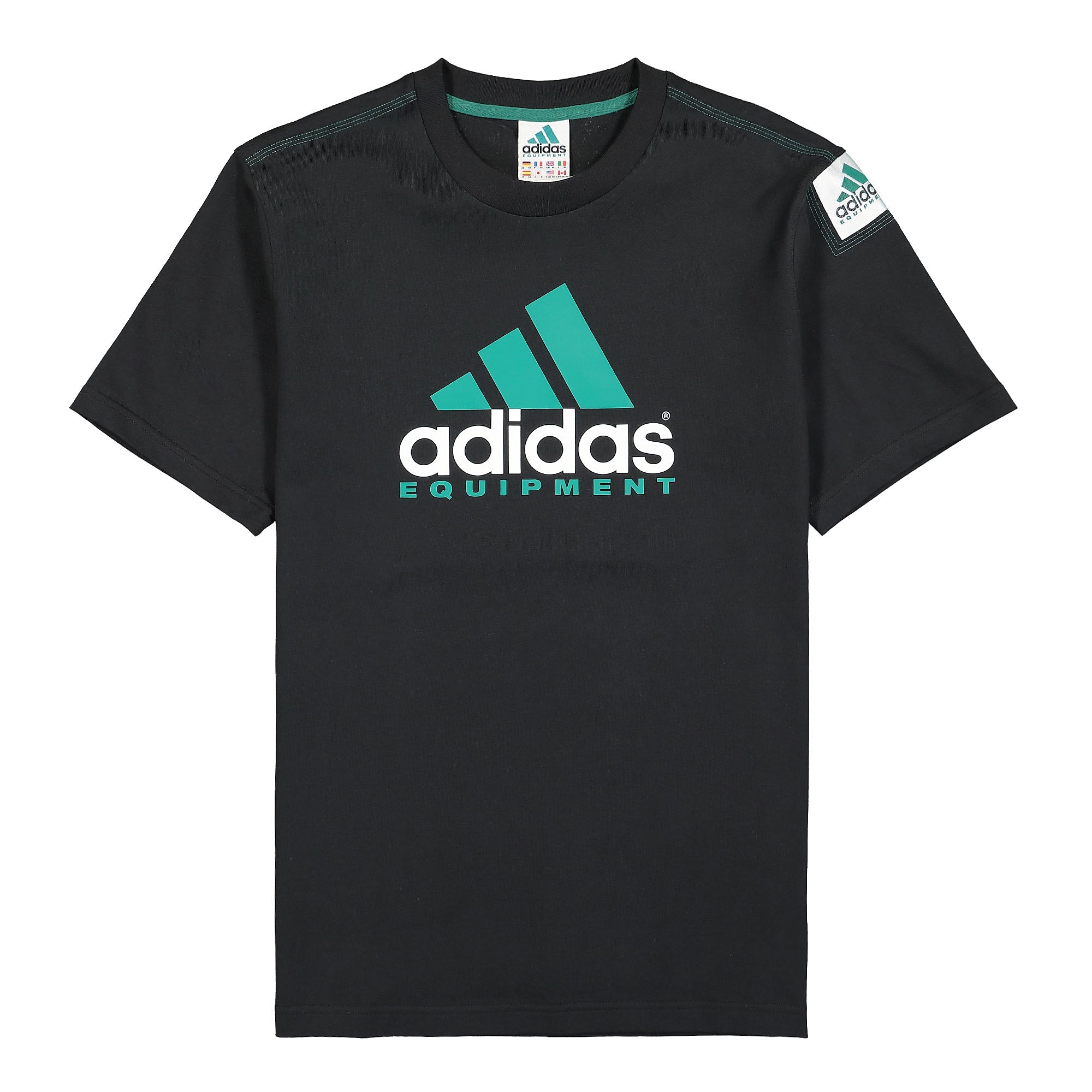 adidas Consortium Equipment Logo Tee Black T-Shirts HG8099 | Overkill