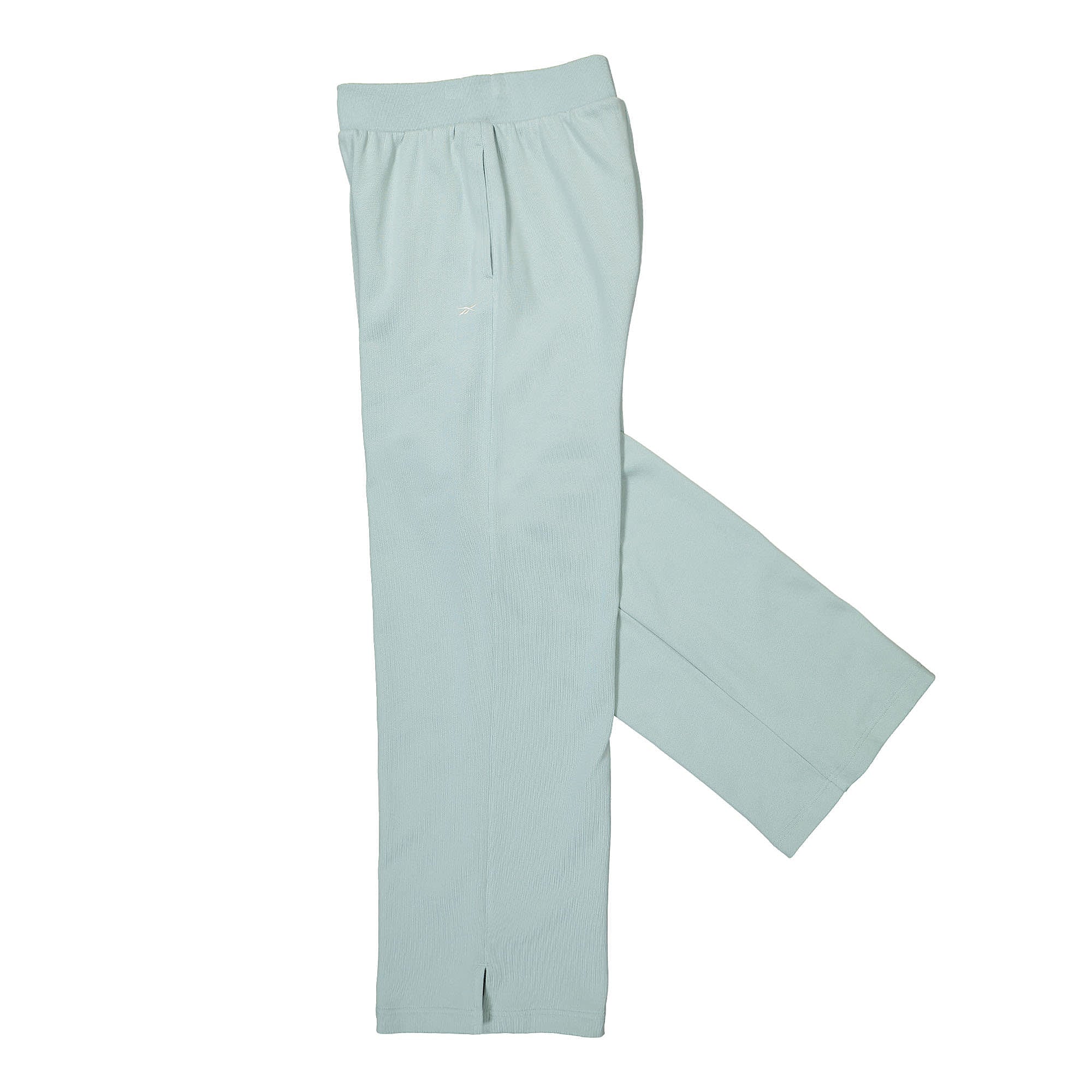 Reebok Wmns Classic Wide-Leg Pants Seaside Grey Casual Pants Close-up | Overkill