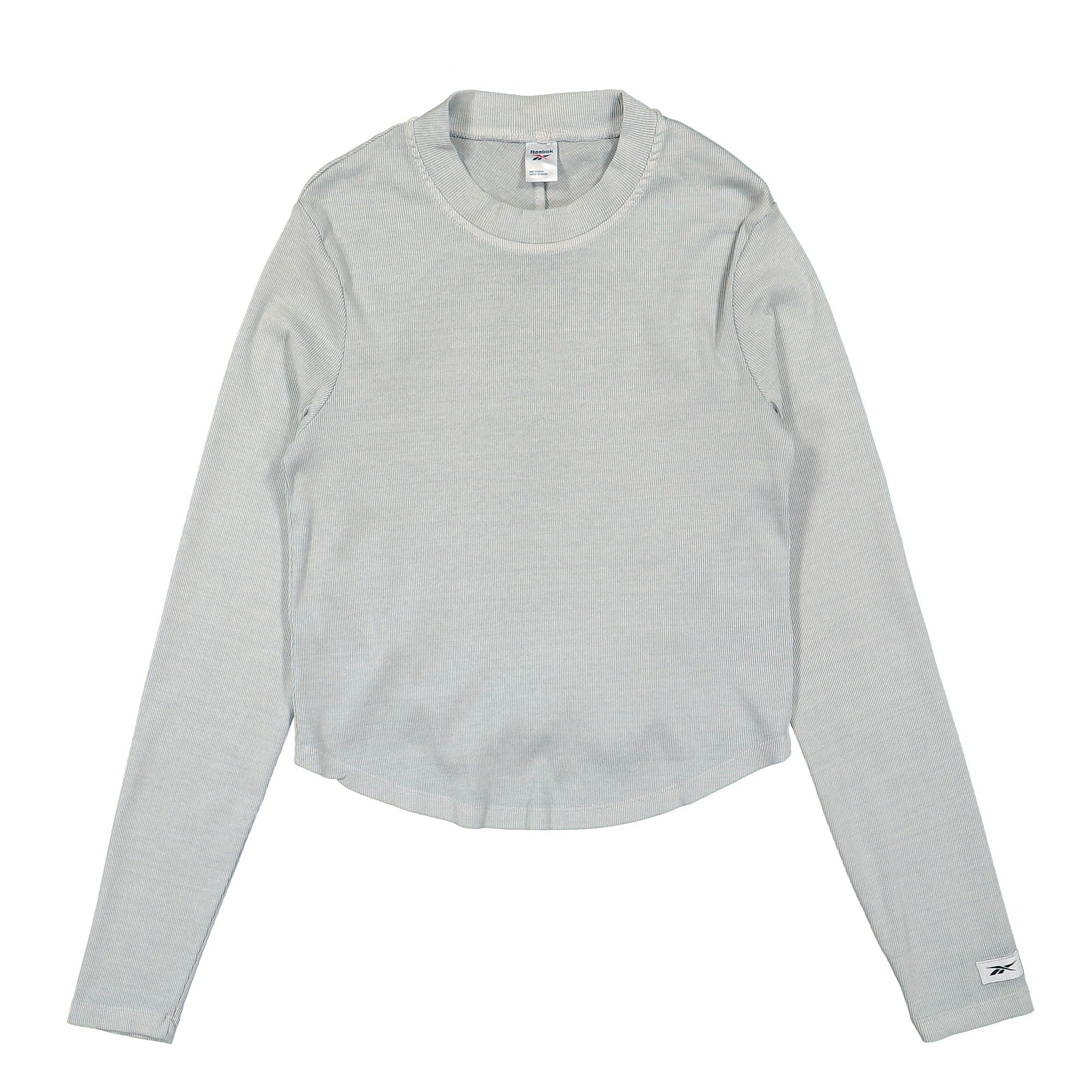 Reebok Wmns Classic 22 Long Sleeve Top Pure Grey 3 Longsleeves HH9727 | Overkill
