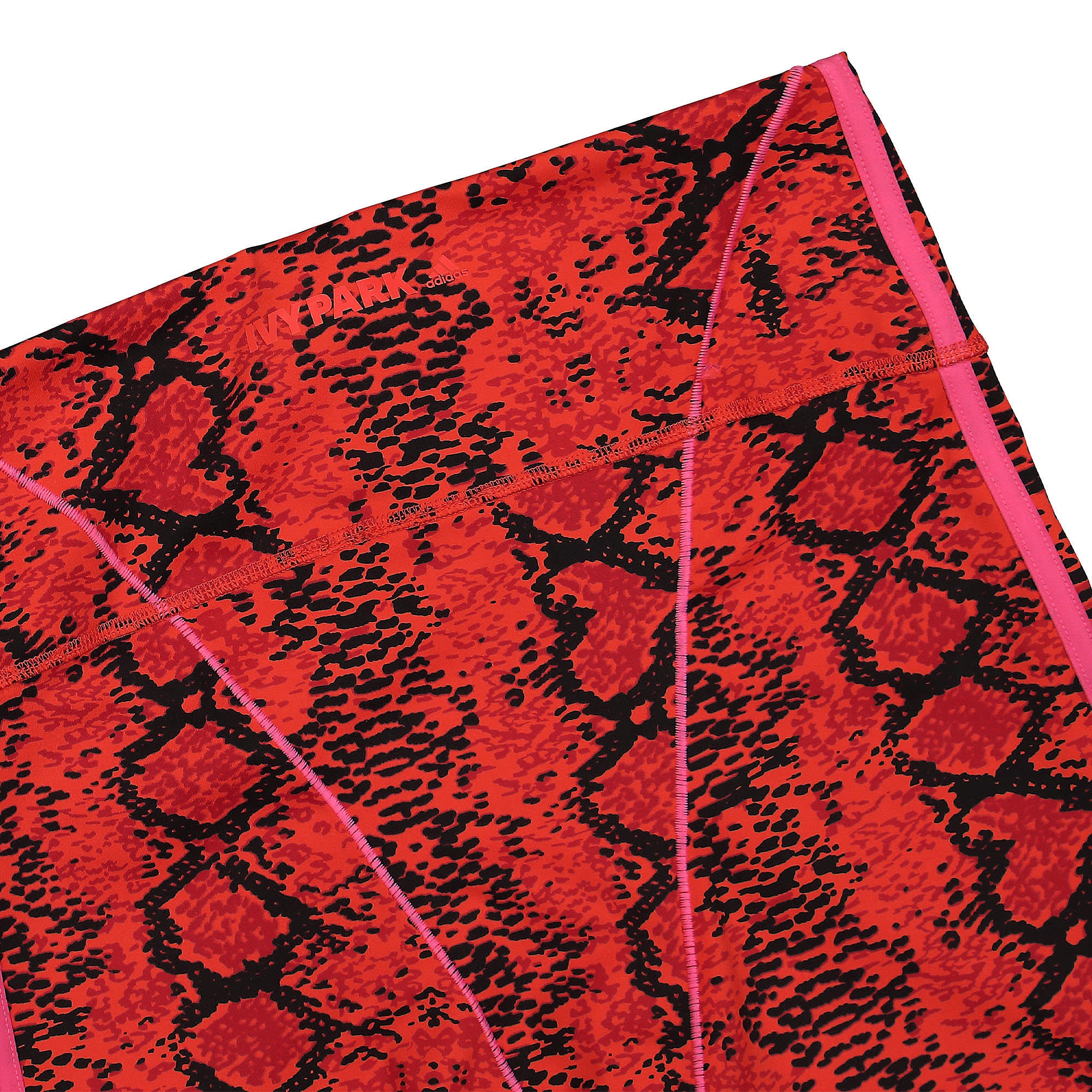 adidas Ivy Park x adidas AOP Tight Red / Black Sweat & Track Pants Detailfoto | Overkill