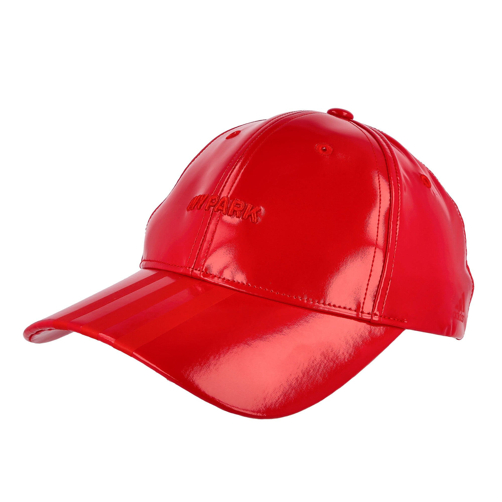 adidas Ivy Park x adidas Latex Baseball Cap Red Caps HI2103 | Overkill