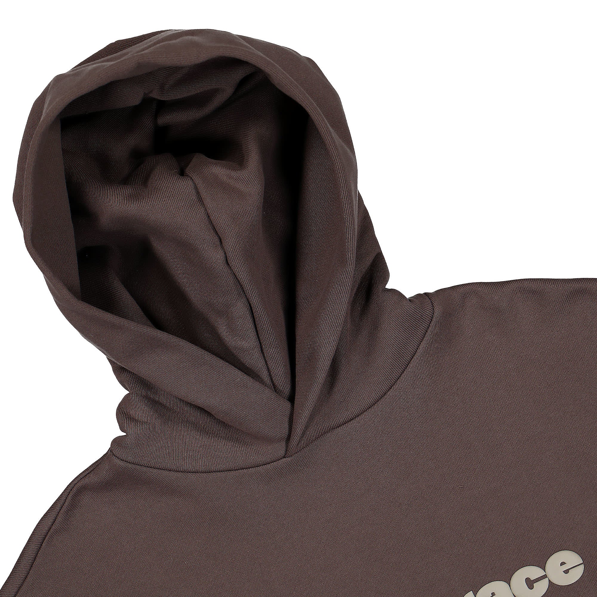 adidas Pharrell Williams x adidas Basics Hoodie Brown Hoodies Close-up | Overkill