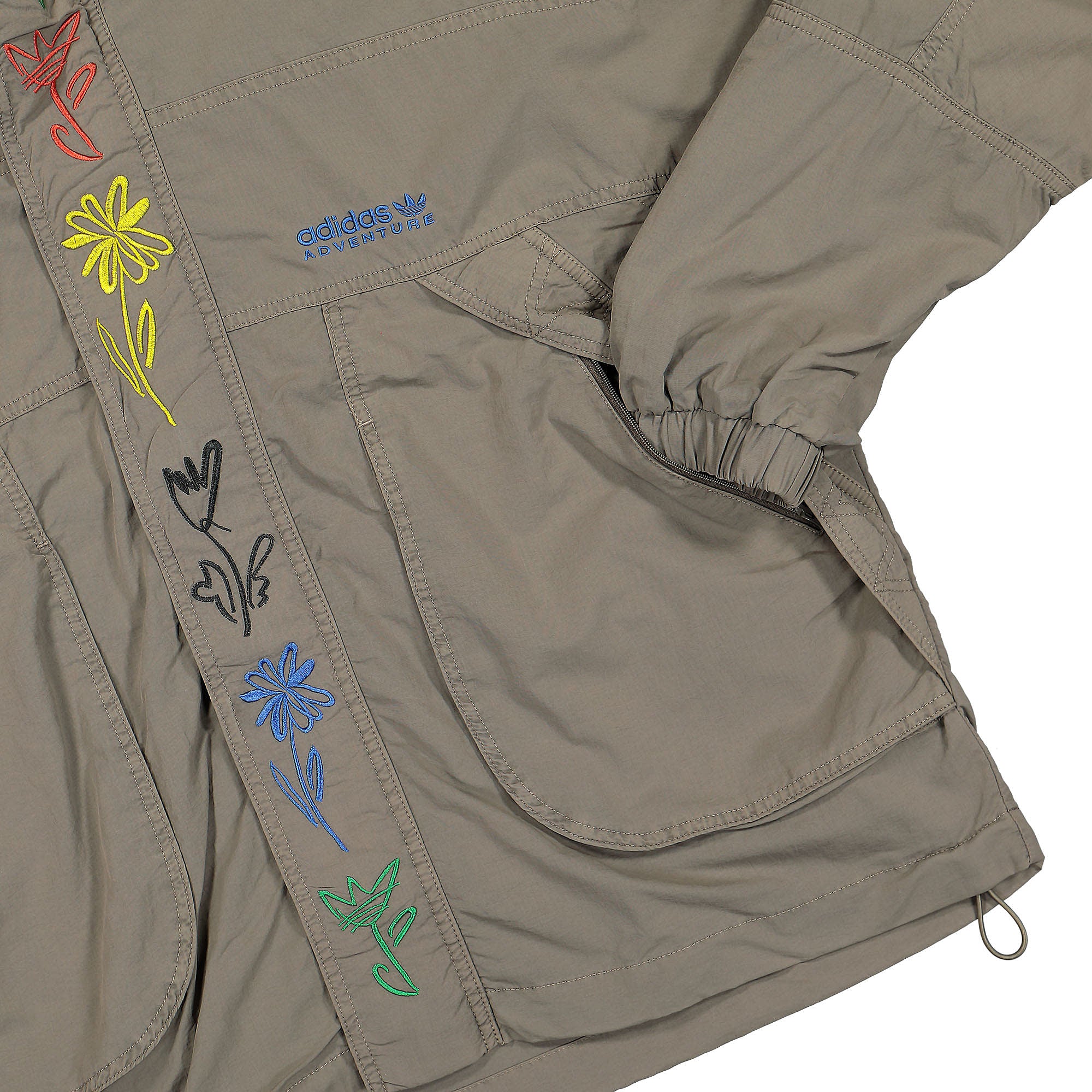 adidas Sean Wotherspoon x Atmos x adidas Superturf Anorak Simple Brown Jackets Detailfoto | Overkill