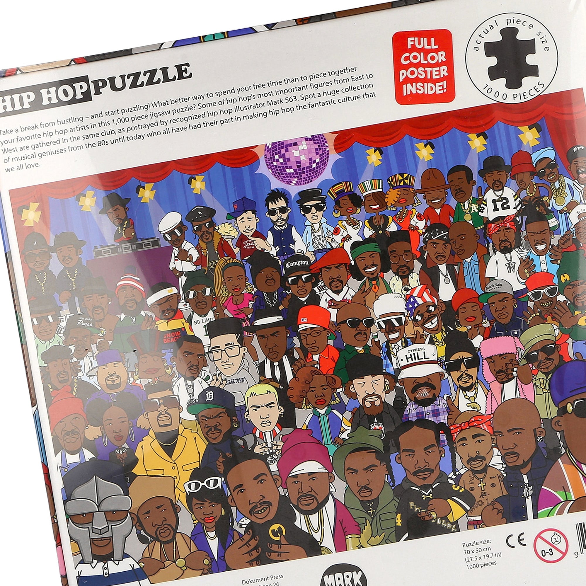 overkill_Test Hip Hop Puzzle by Mark 563 Multicolor Collectibles & Toys Detail view 1 | Overkill