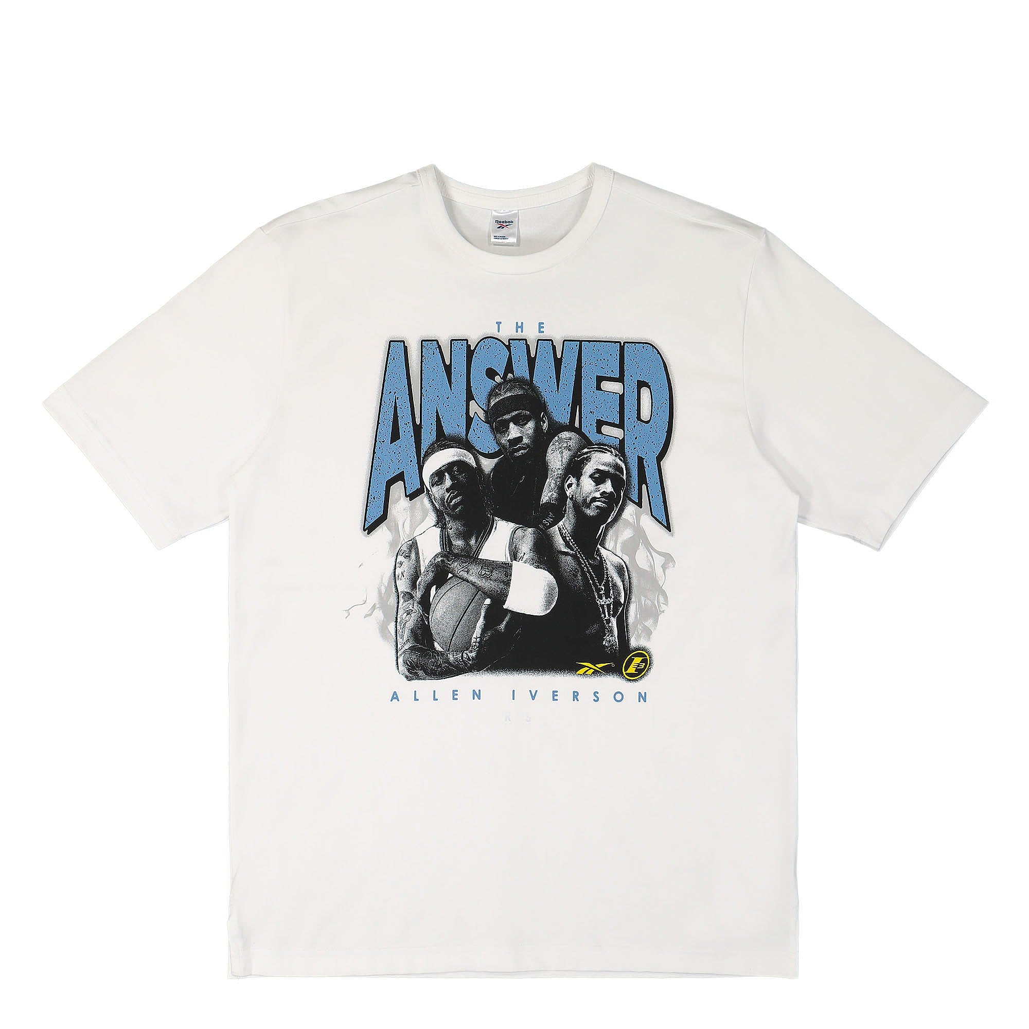 Reebok Basketball Iverson Trio Tee White T-Shirts HK0021 | Overkill