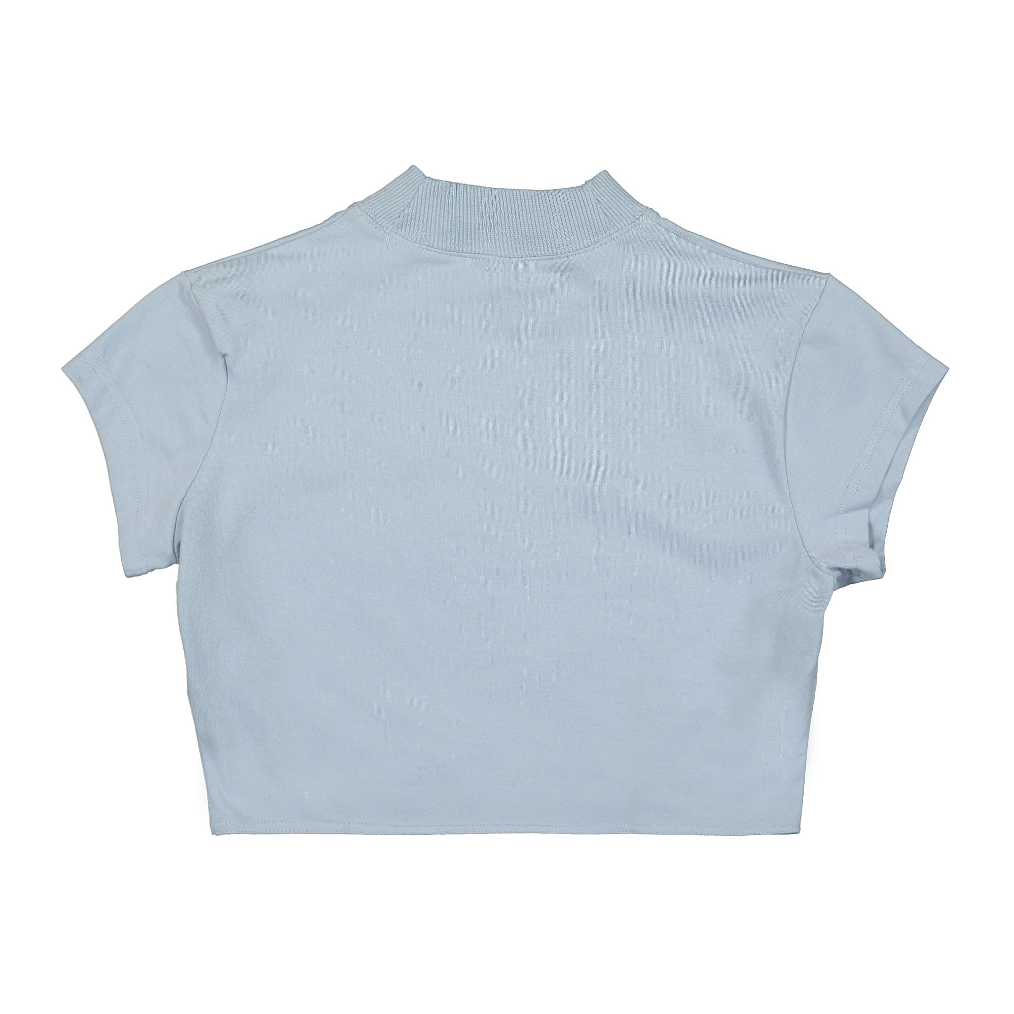Reebok Wmns Freestyle SS Crop Tee Gable Grey T-Shirts Material | Overkill