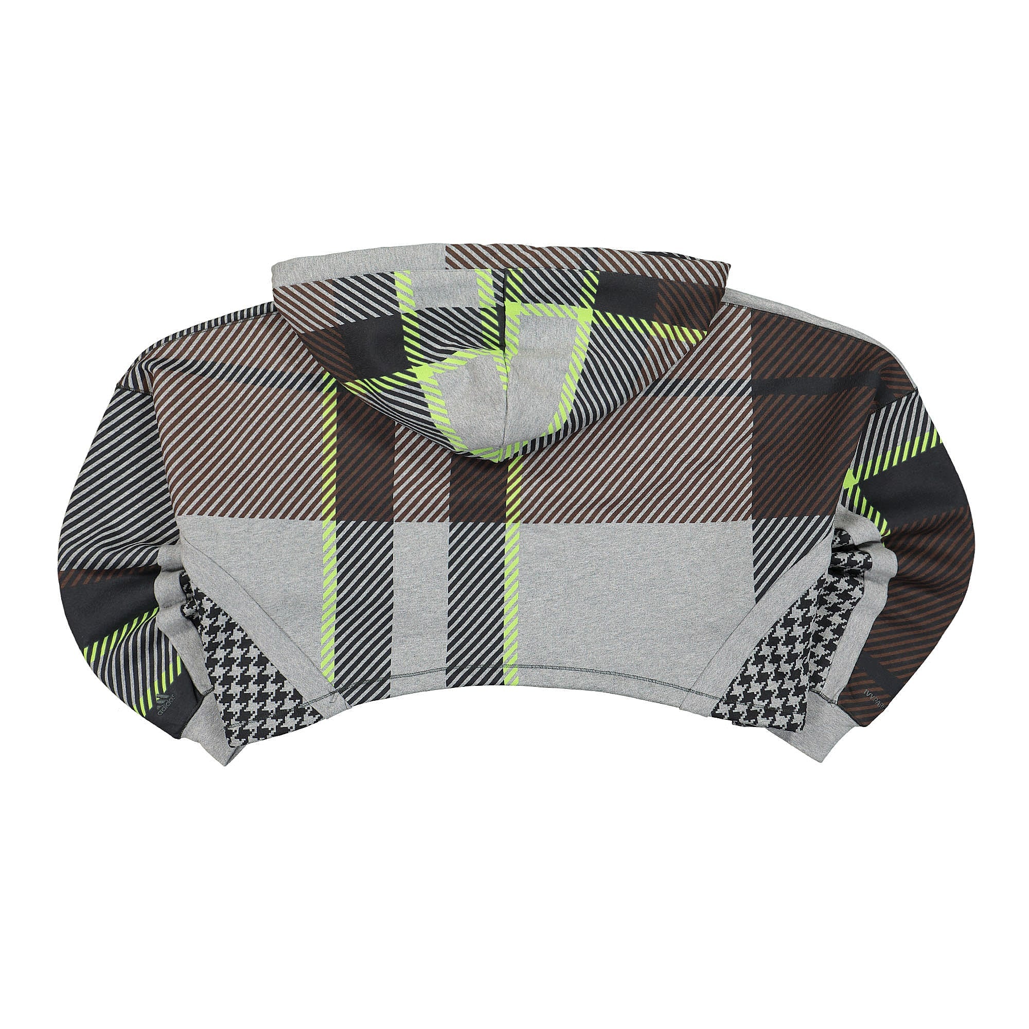 adidas Ivy Park x adidas Shrug Medium Grey Heather / Black / Brown Hoodies Material | Overkill