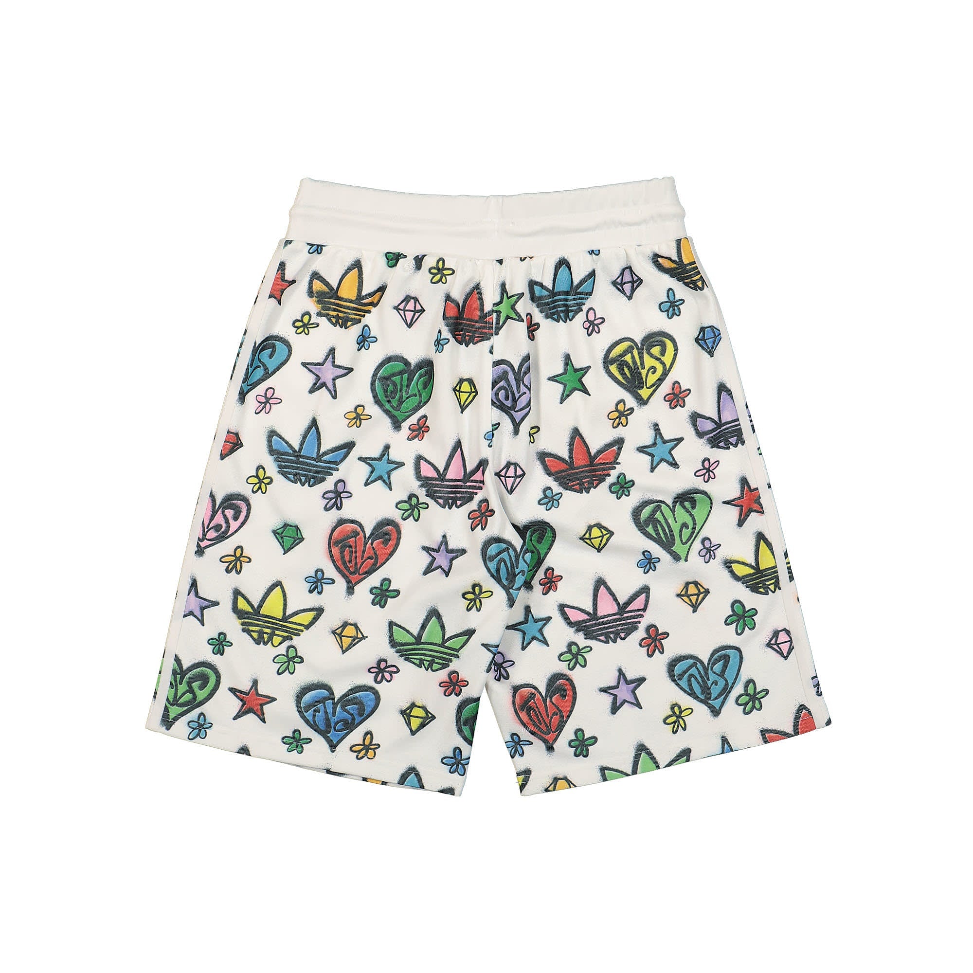 adidas Jeremy Scott x adidas Mono Short White Shorts Material | Overkill