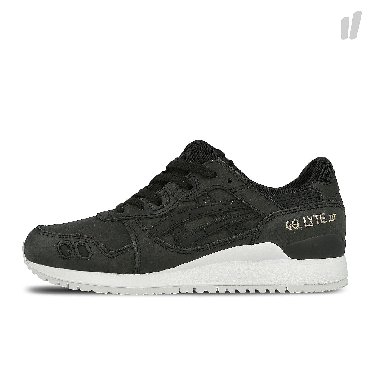 Asics wmns gel lyte iii Black / Black Sneakers HL7D5 9090 | Overkill