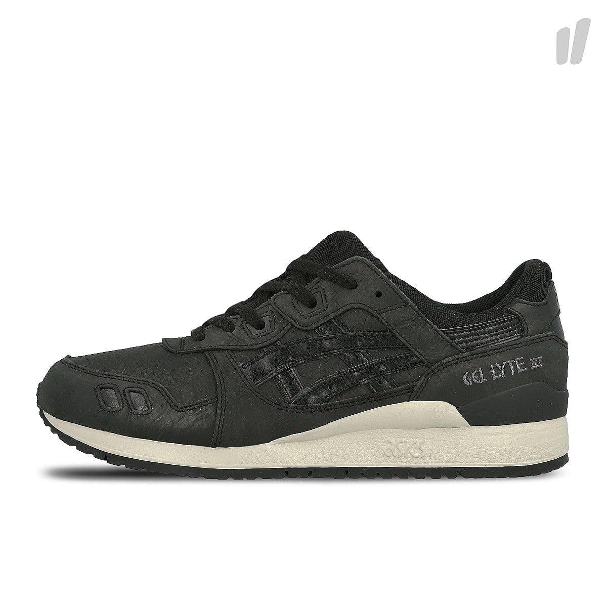 Asics gel lyte iii Black / Black Low Top Sneakers HL7V3 9090 | Overkill