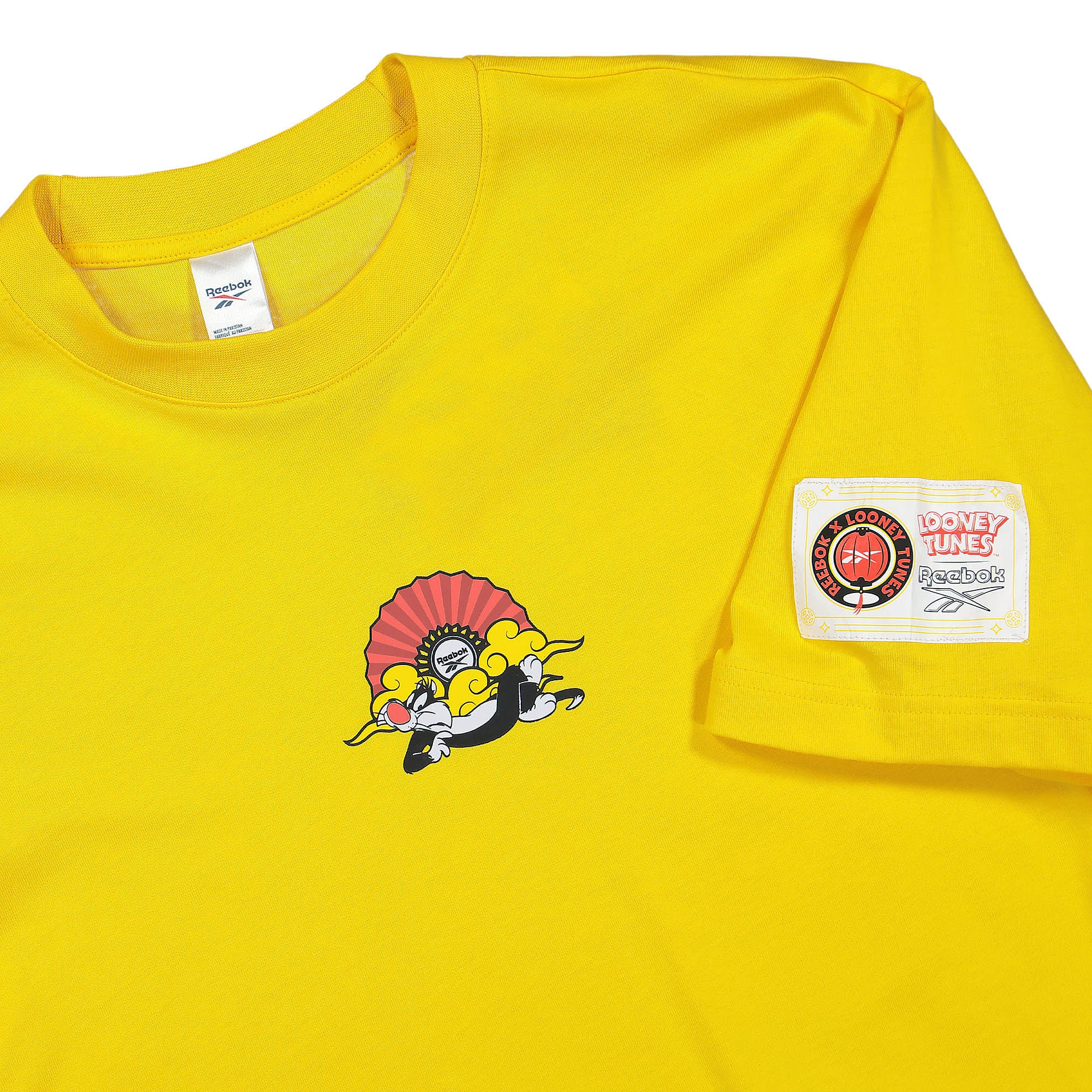 Reebok Looney Tunes x Reebok Tee Always Yellow T-Shirts Material | Overkill