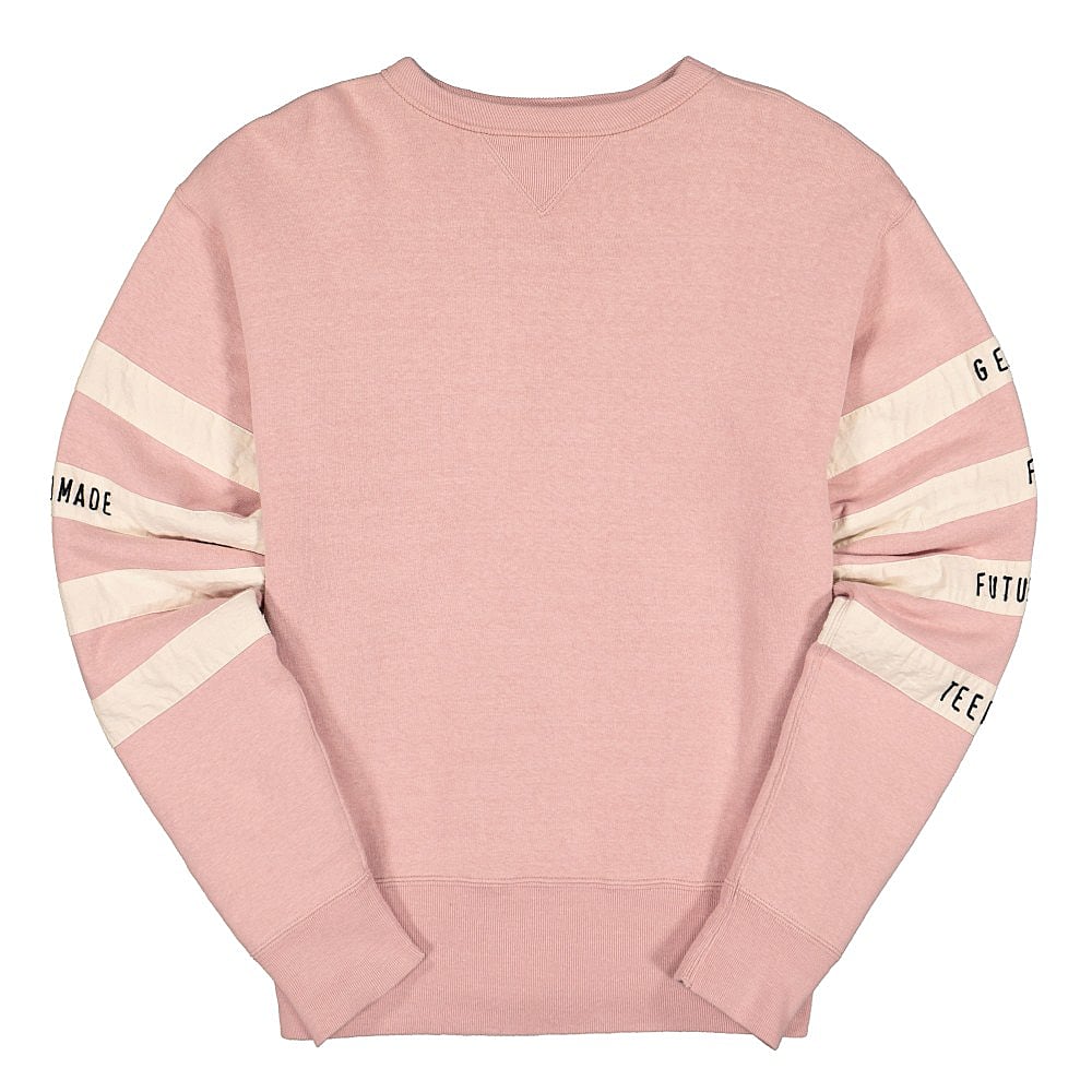 Human Made football sweatshirt Pink Sweatshirts HM18CS016 | Overkill