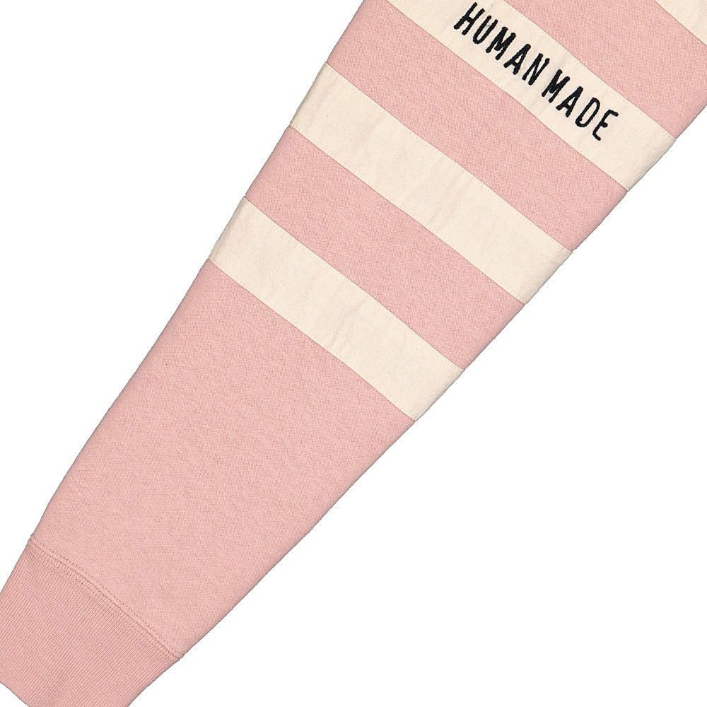 Human Made football sweatshirt Pink Sweatshirts Detailfoto | Overkill