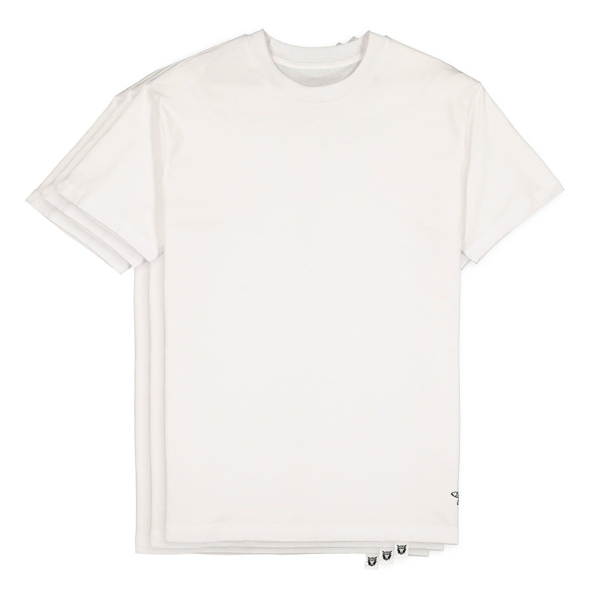 Human Made 3 pack t-shirts White T-Shirts HM19CS023 | Overkill