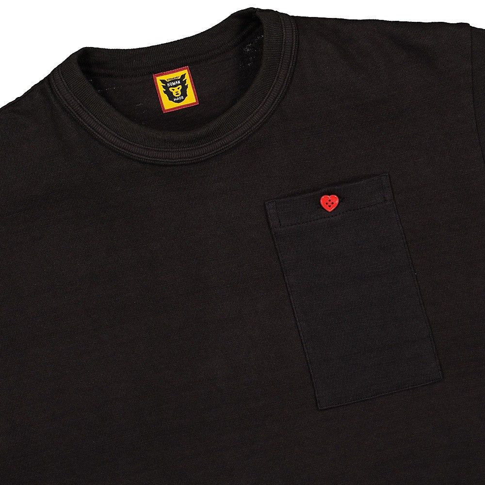 Human Made long pocket t-shirt Black T-Shirts Close-up | Overkill
