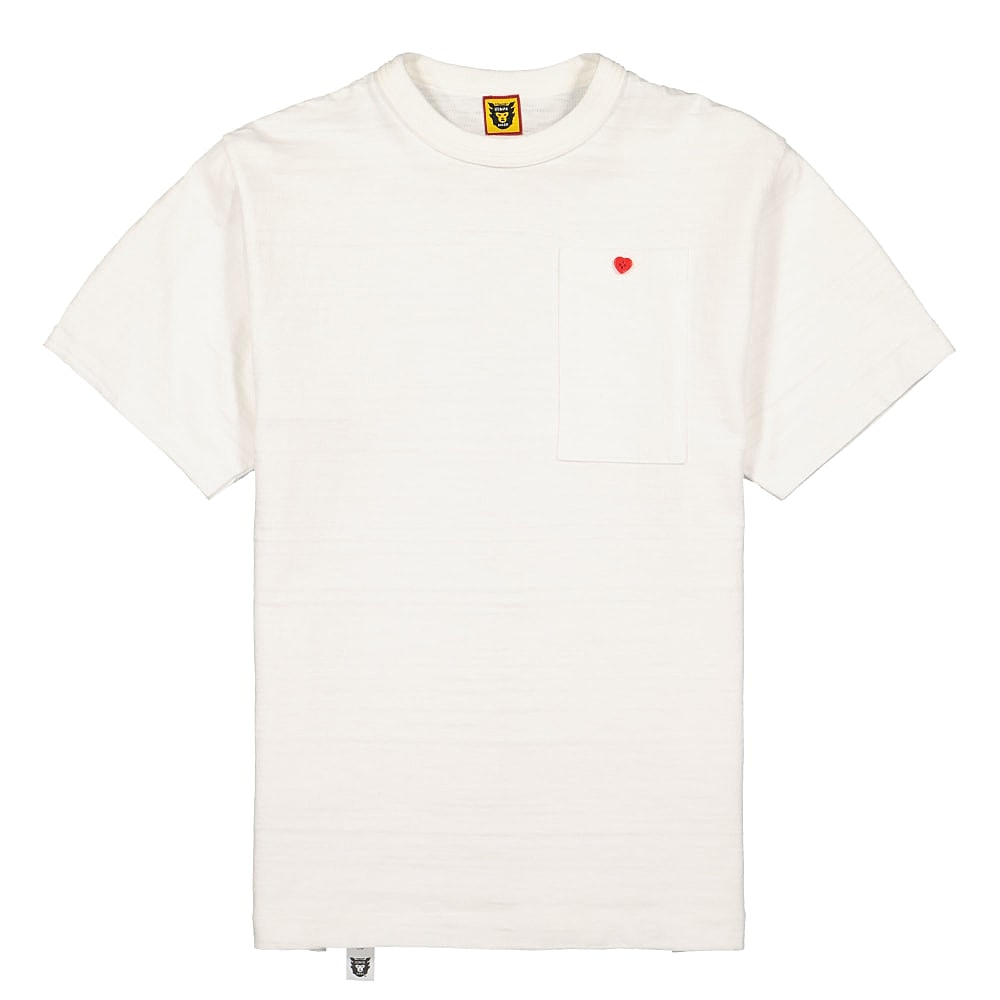 Human Made long pocket t-shirt White T-Shirts HM19CS024 | Overkill