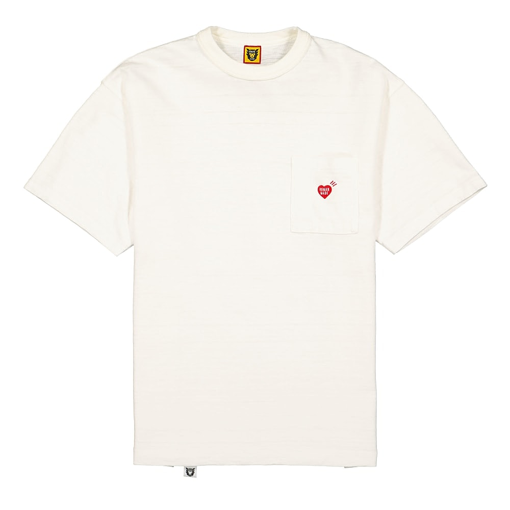 Human Made pocket t-shirt 1 White T-Shirts HM19CS026 | Overkill