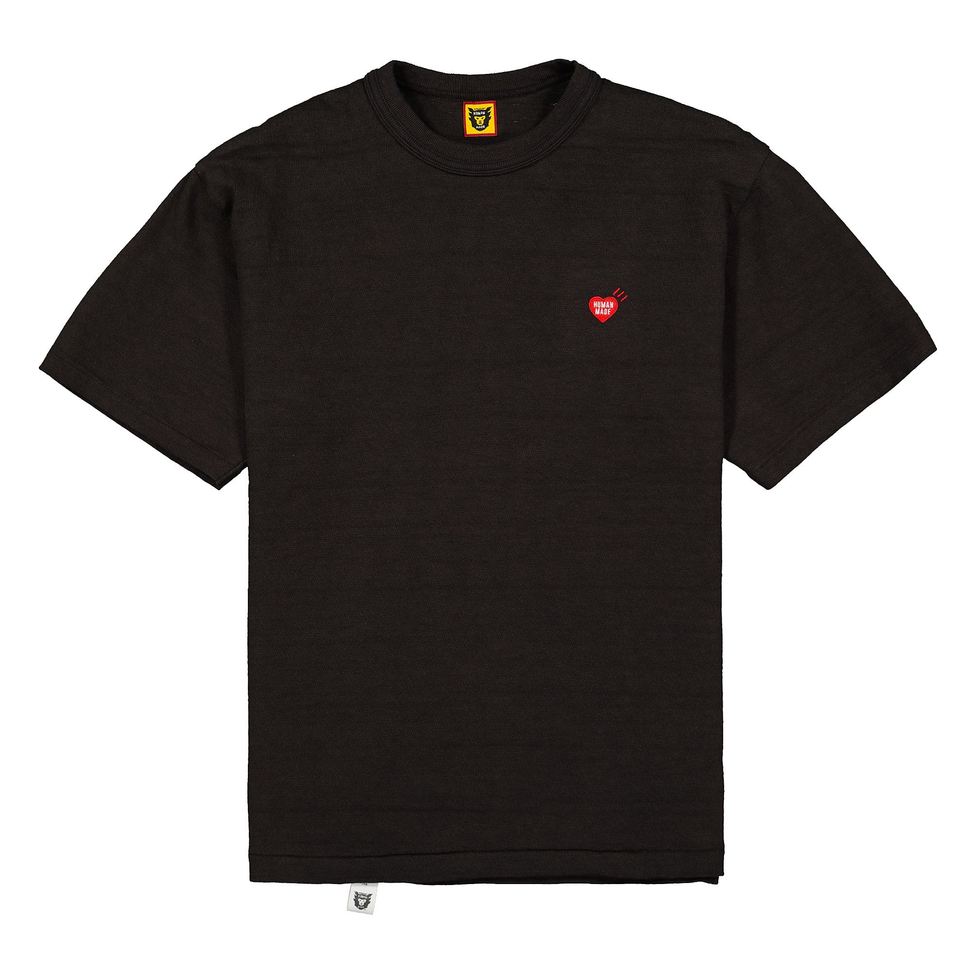 Human Made heart one point t-shirt Black T-Shirts HM19CS032 | Overkill