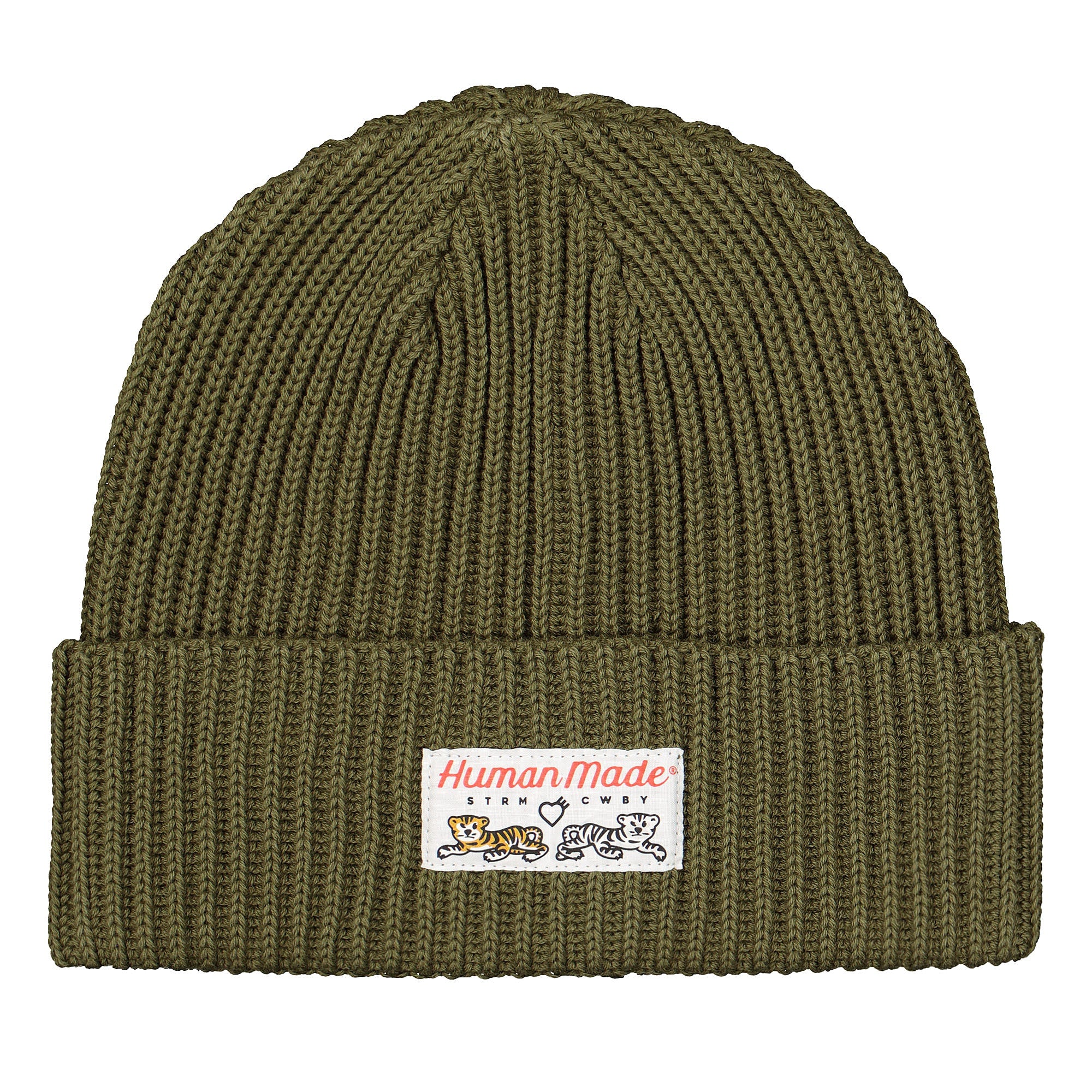Human Made beanie Olive Grab Beanies HM19GD005 | Overkill