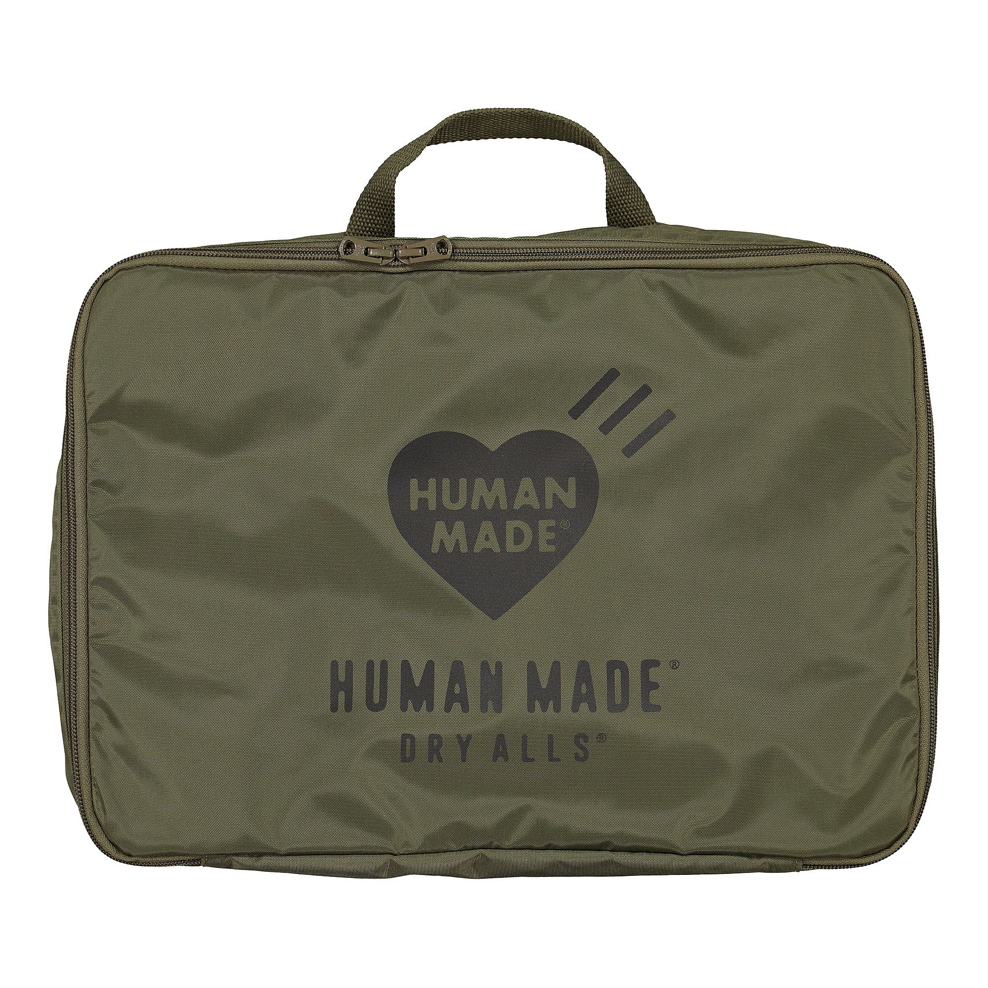 Human Made travel case large Olive Drab Wallets & Cases HM19GD036 | Overkill