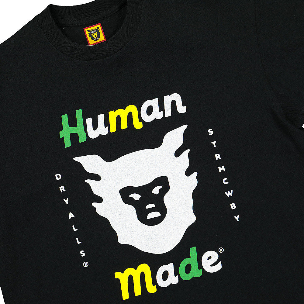 Human Made 1921 t-shirt Black T-Shirts Close-up | Overkill