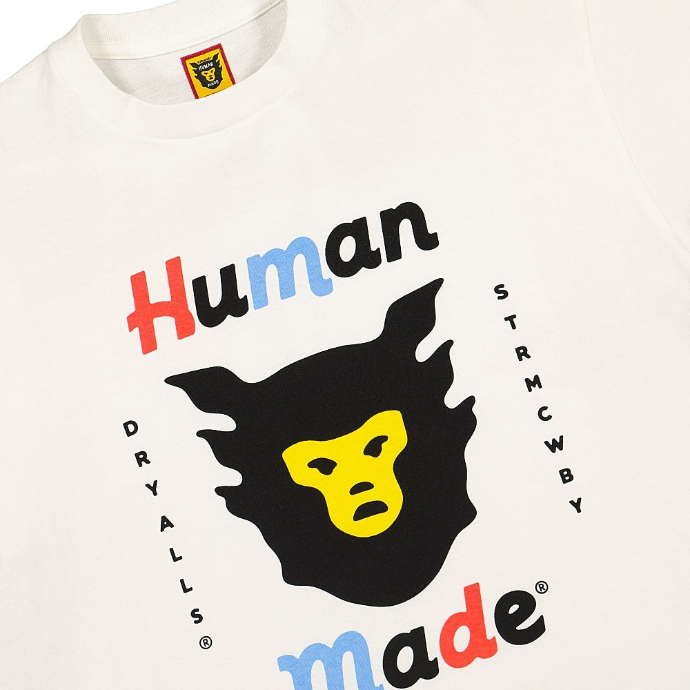 Human Made 1921 t-shirt White T-Shirts Close-up | Overkill