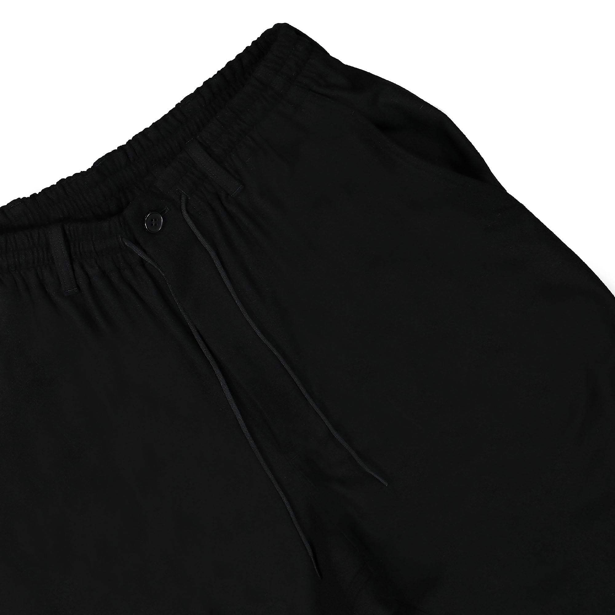Y-3 CL Wool Flannel Cuf Pant Black Sweat & Track Pants Detail view 1 | Overkill